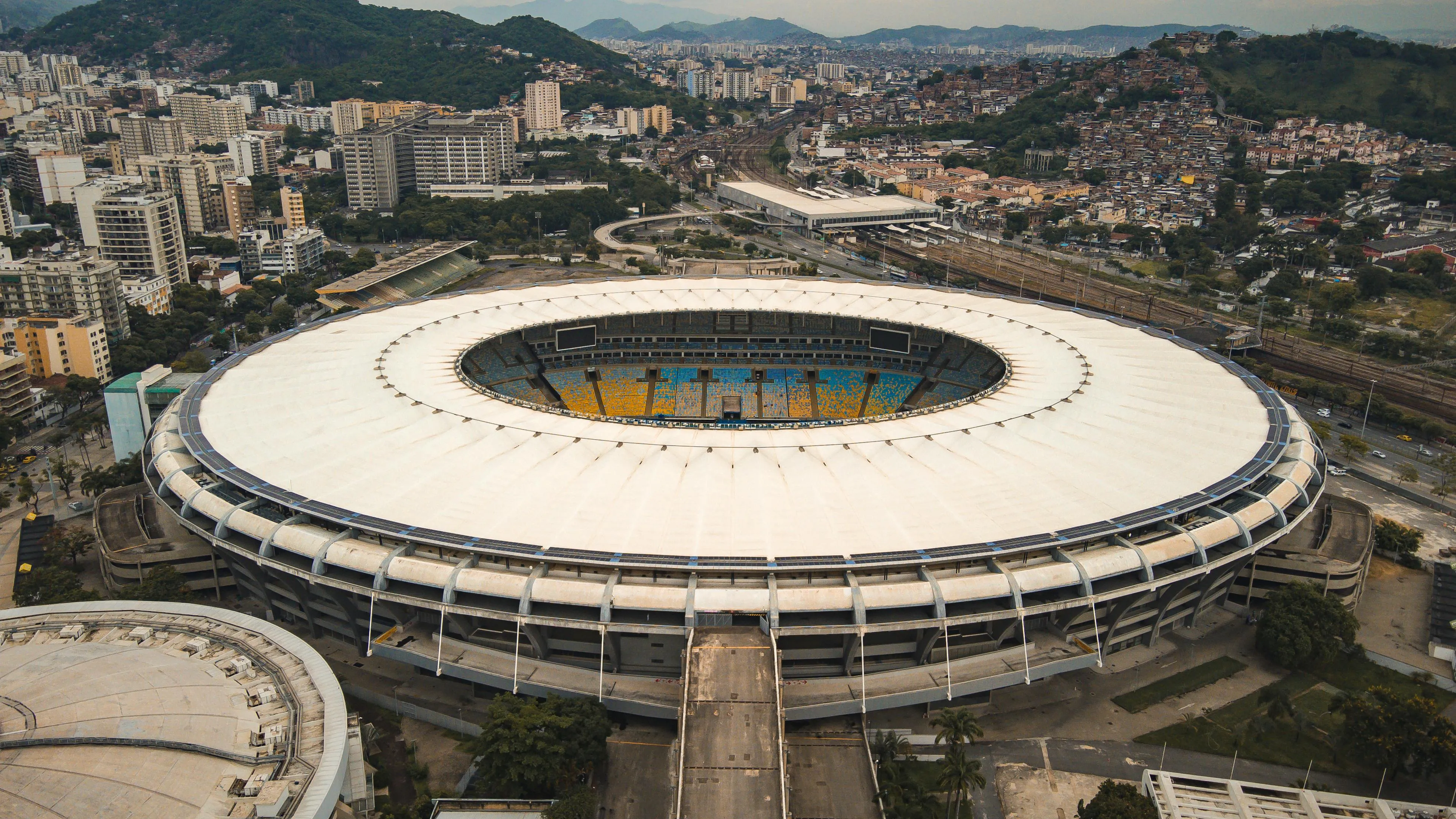 Maracanã Aerial View 1980s