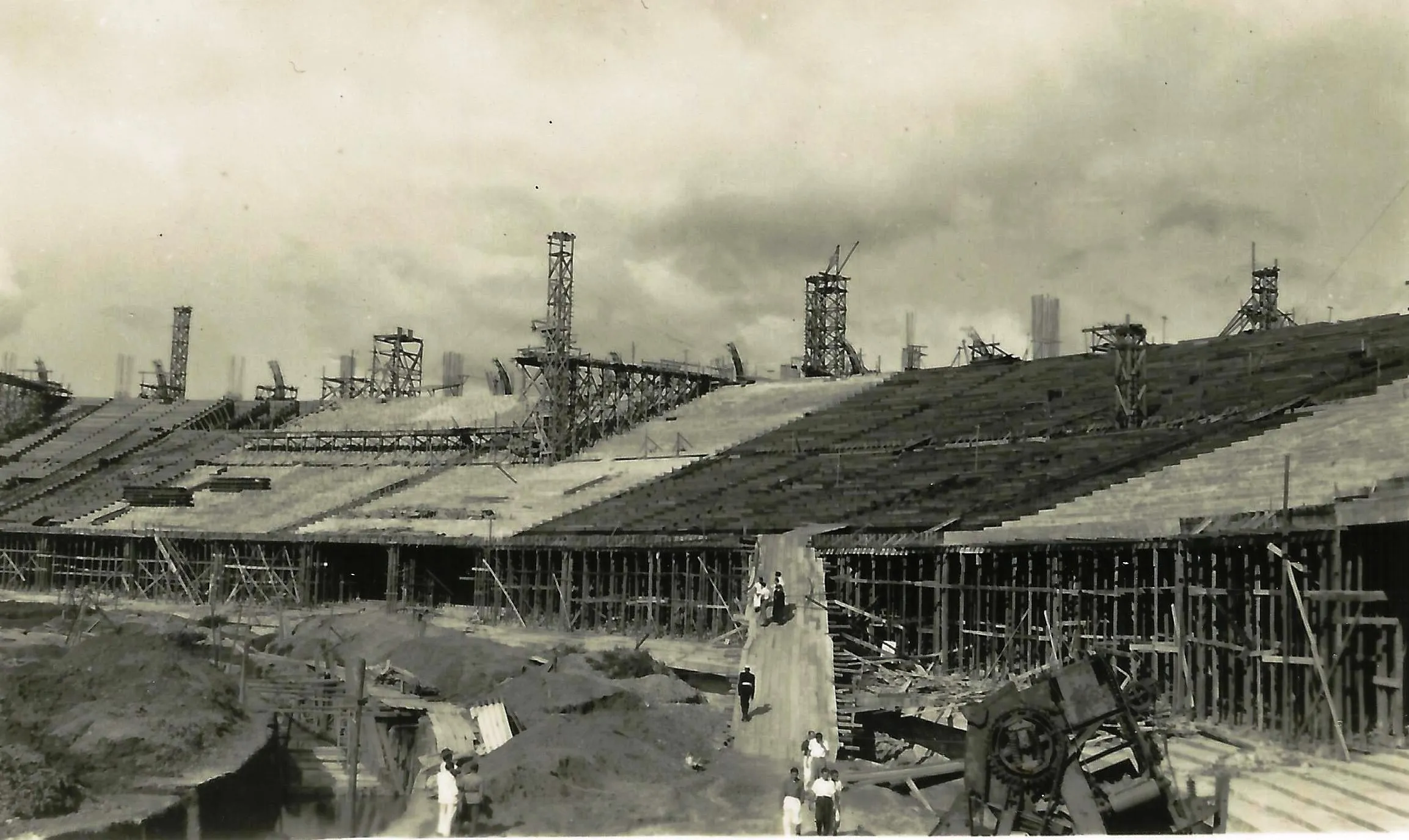 Maracanã Construction in 1949