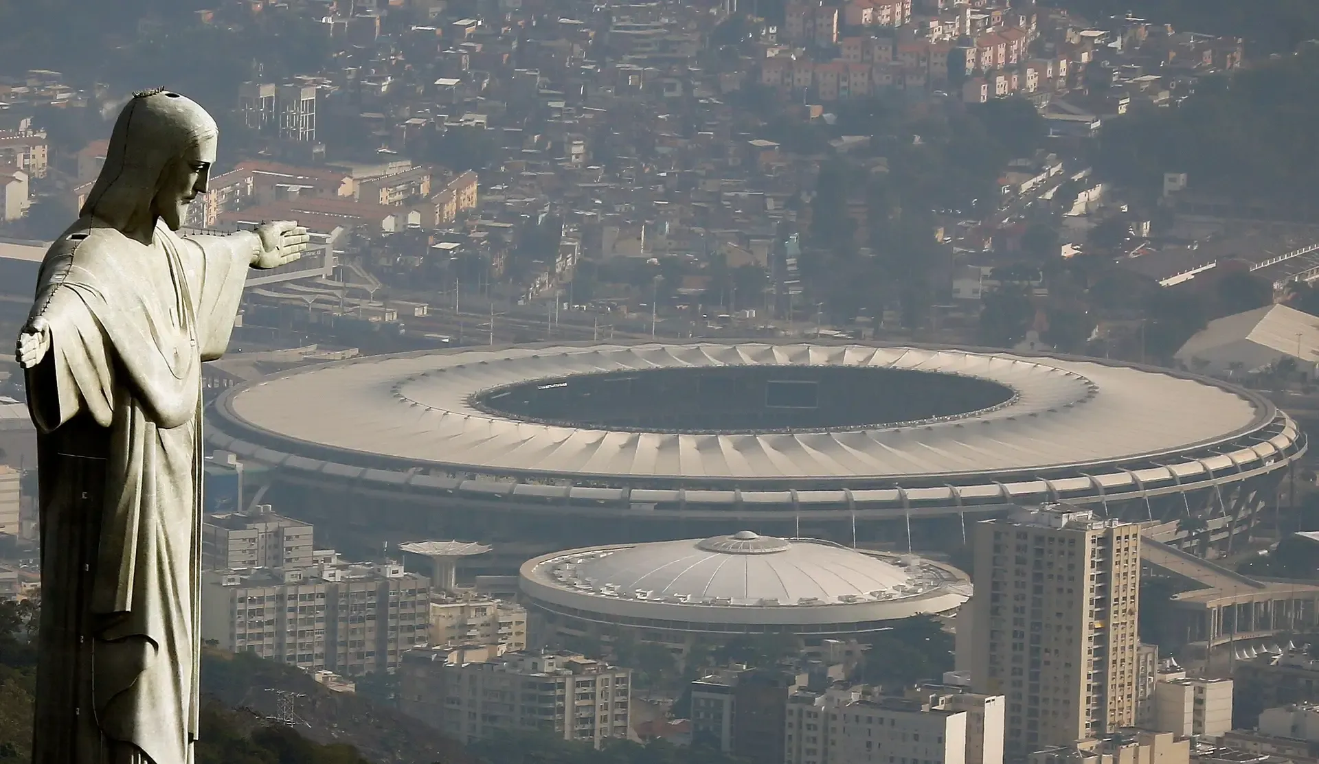 Christ the Redeemer and Maracanã Stadium