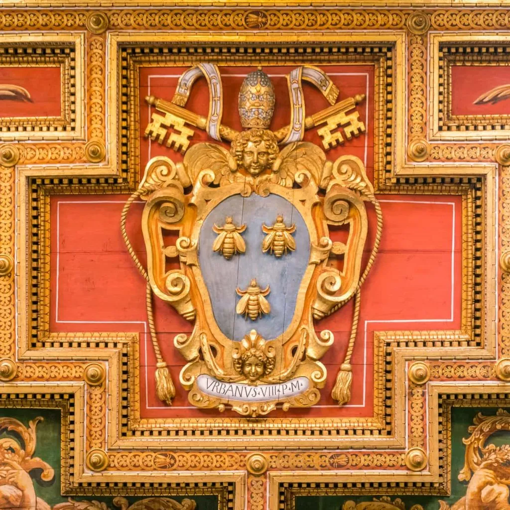 Barberini coat of arms with three bees