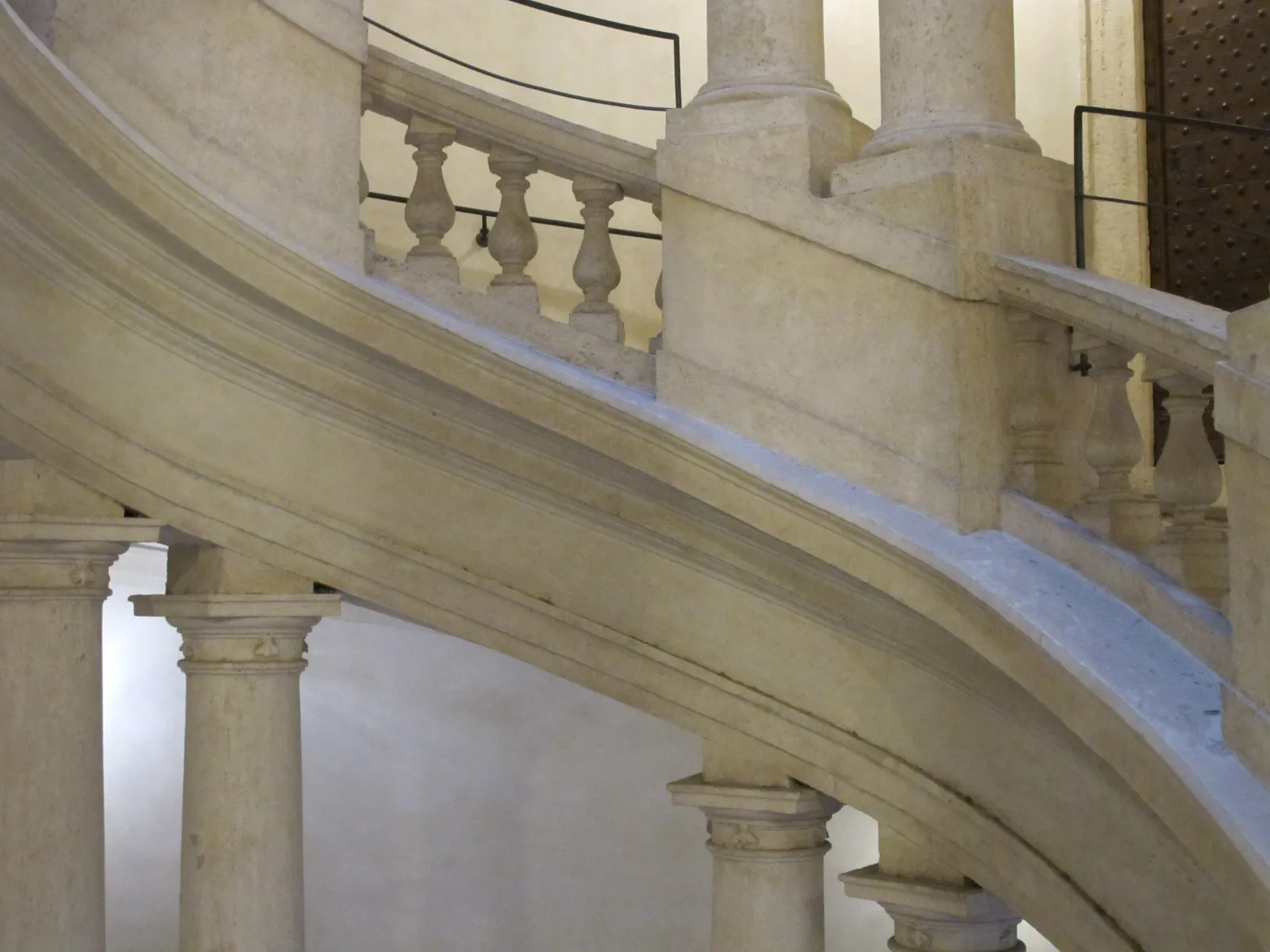 Detail of the Borromini staircase
