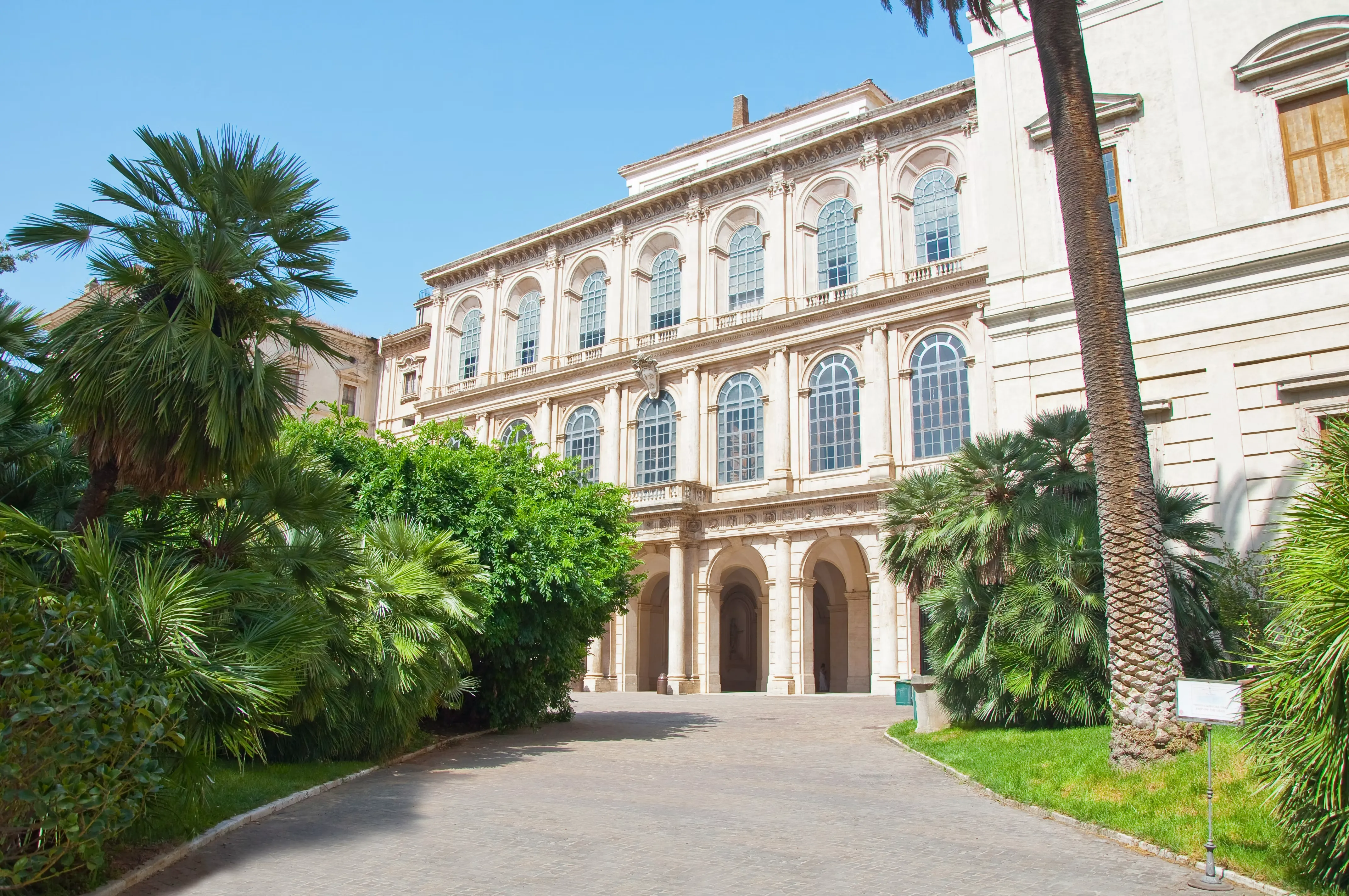 Palazzo Barberini entrance