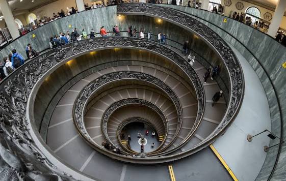 Vatican Museums spiral staircase