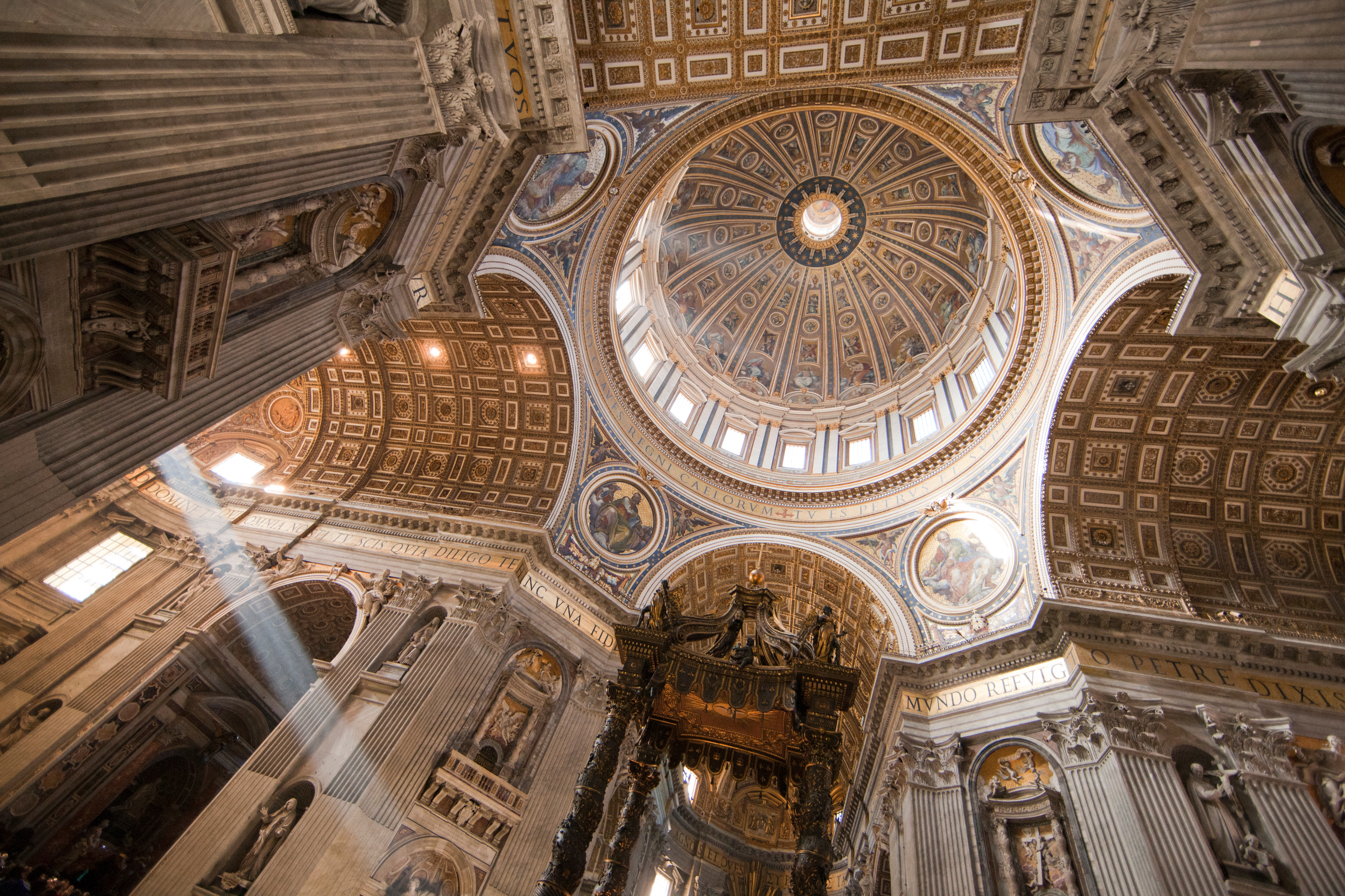St. Peter's Basilica dome interior