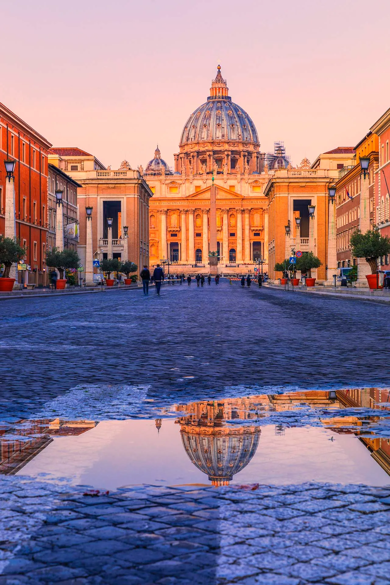 Trocadero Gardens View of