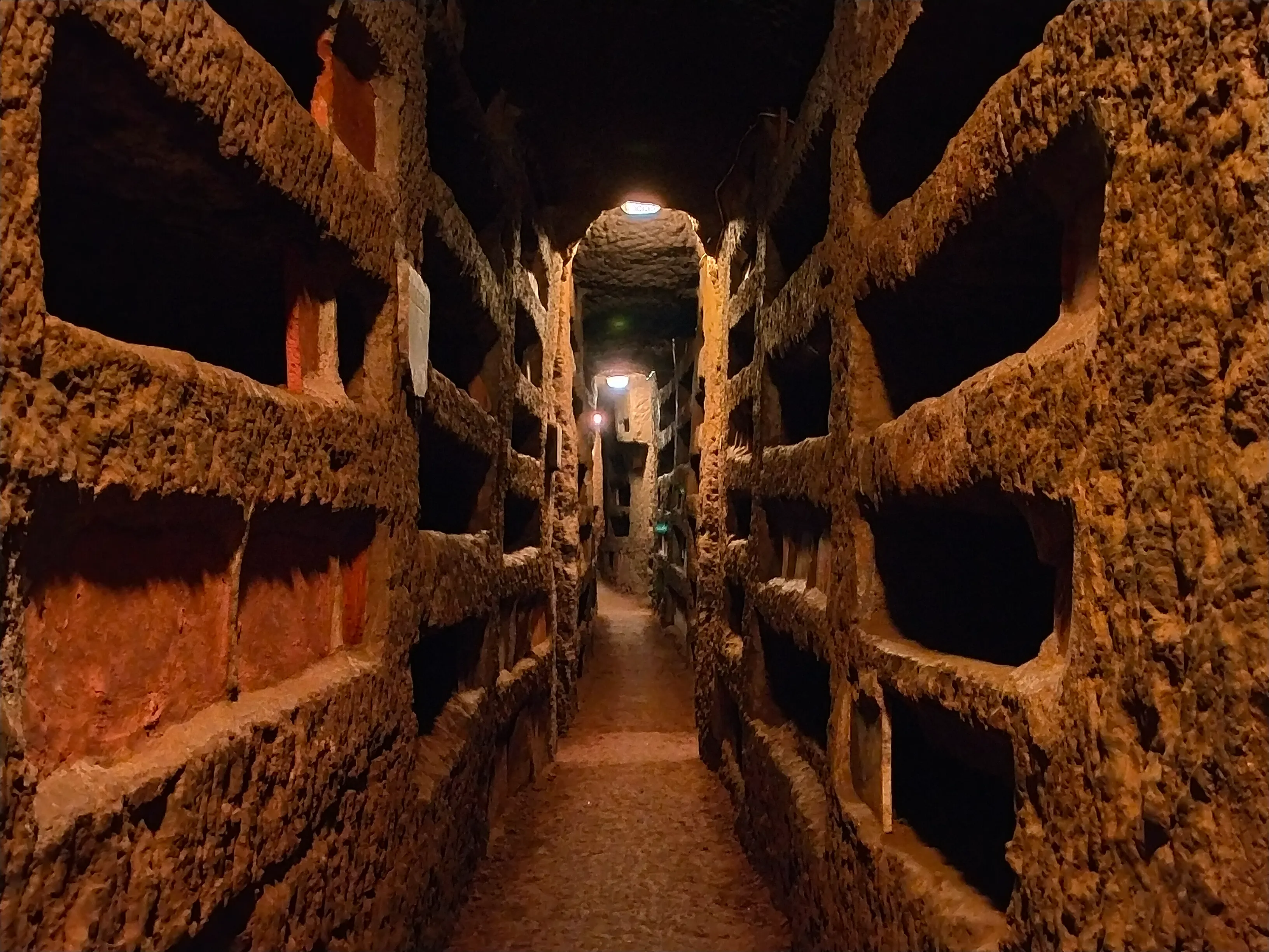 Catacombs of Sant'Agnese chamber