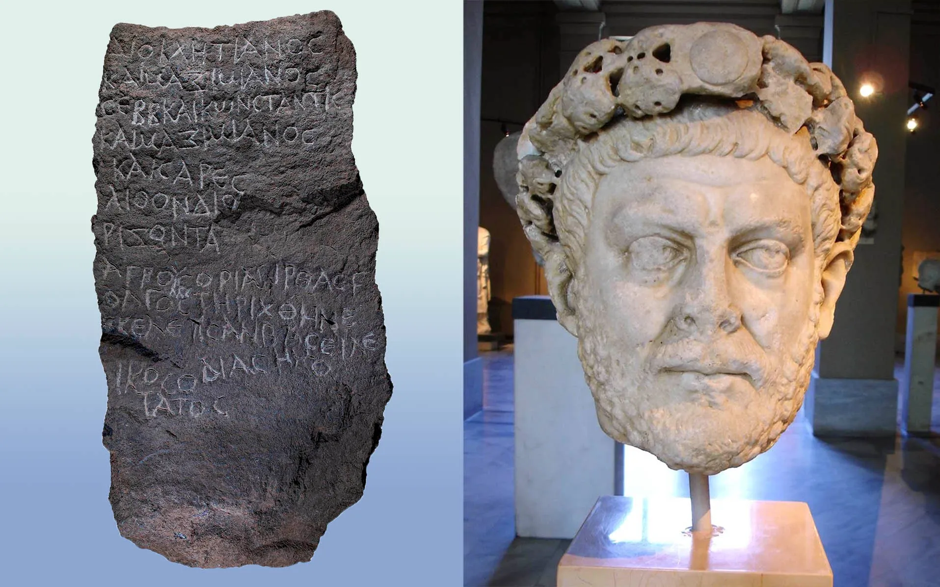 Portrait of Emperor Diocletian