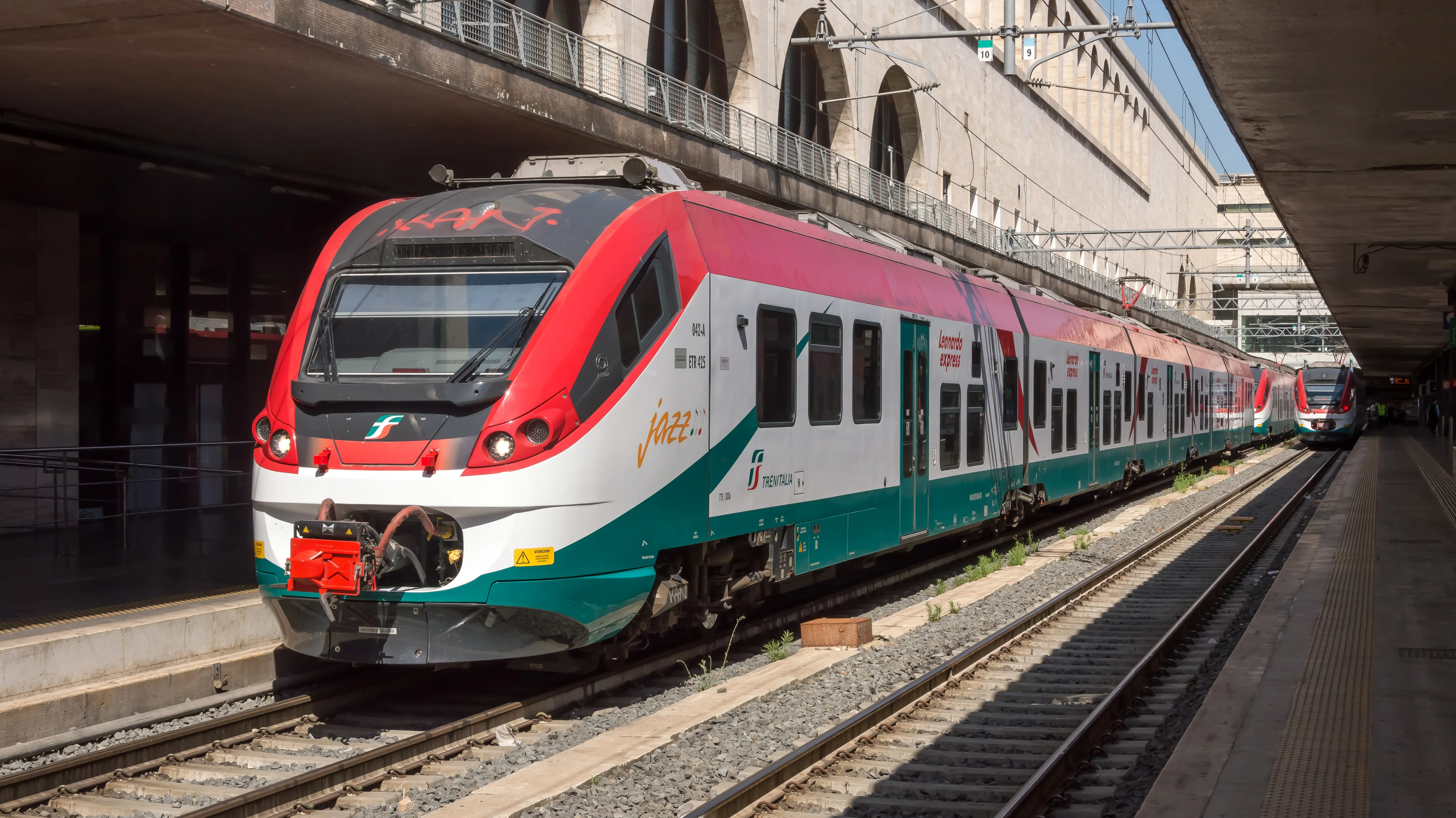 Leonardo Express at Fiumicino Airport station