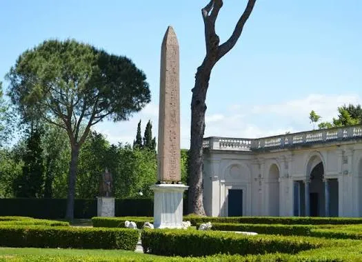 Egyptian obelisk at Villa Medici