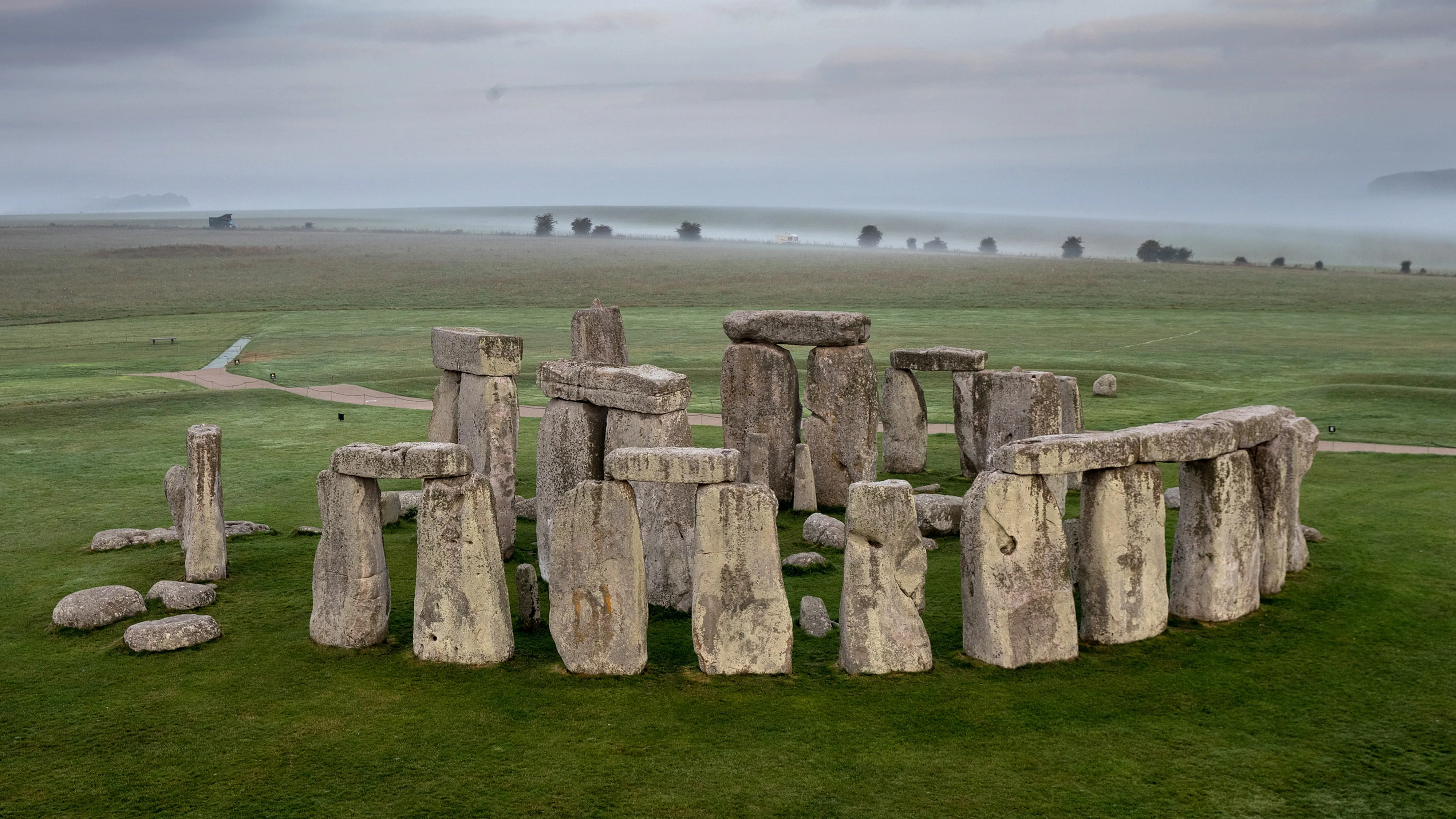 Stonehenge stone circle, exterior view