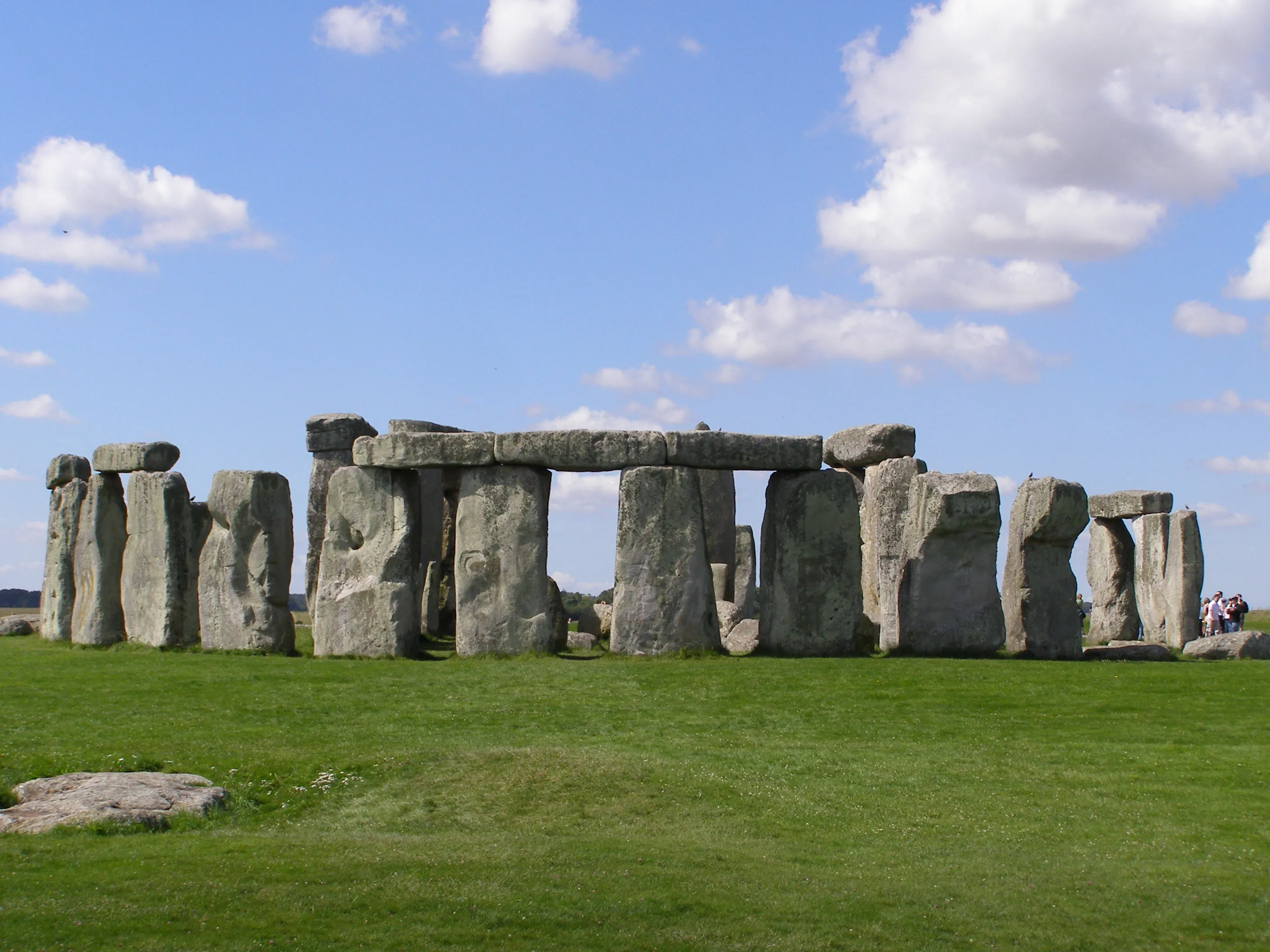 Prehistoric stone circle at Stonehenge