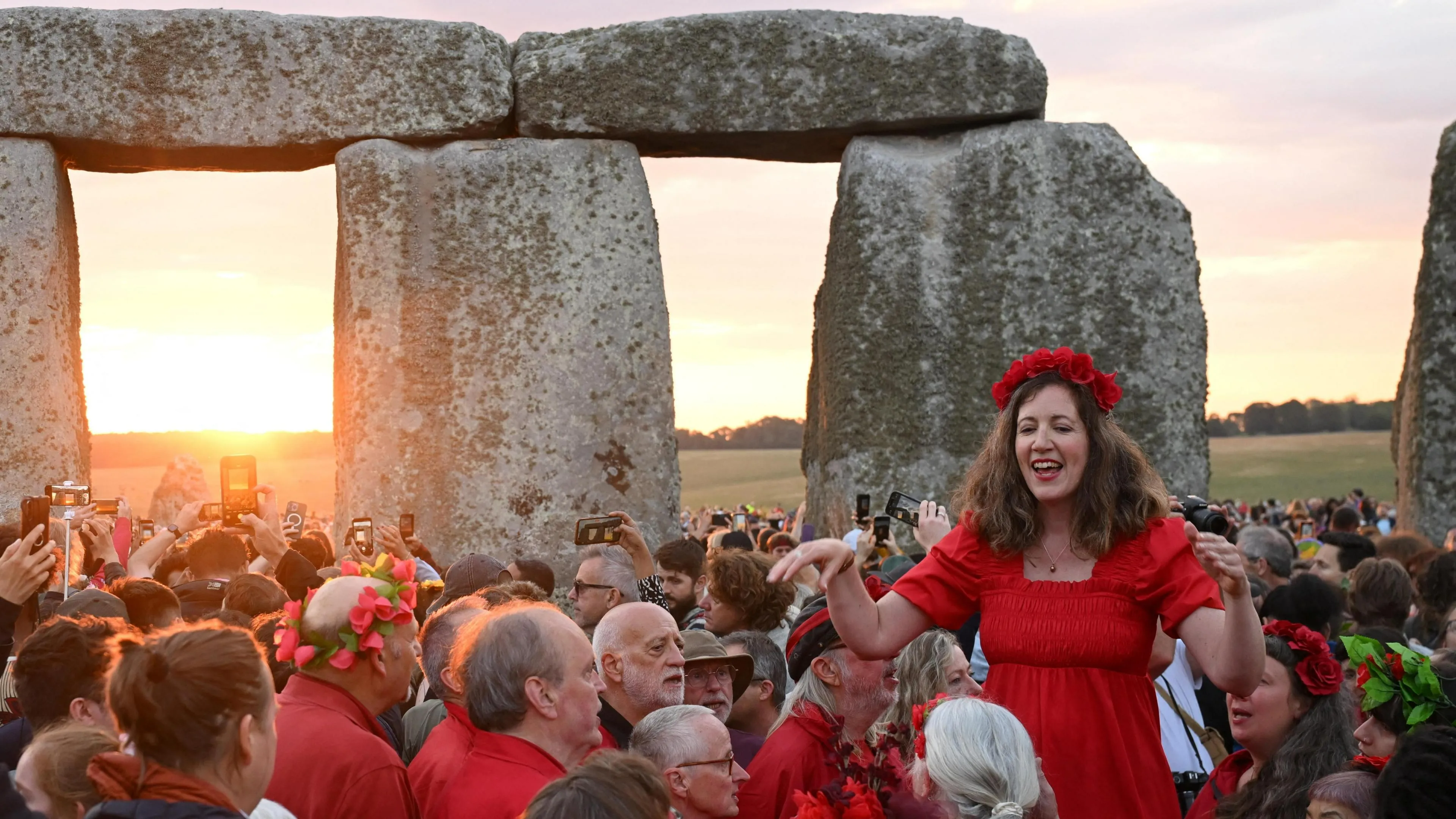 Summer solstice celebration at Stonehenge
