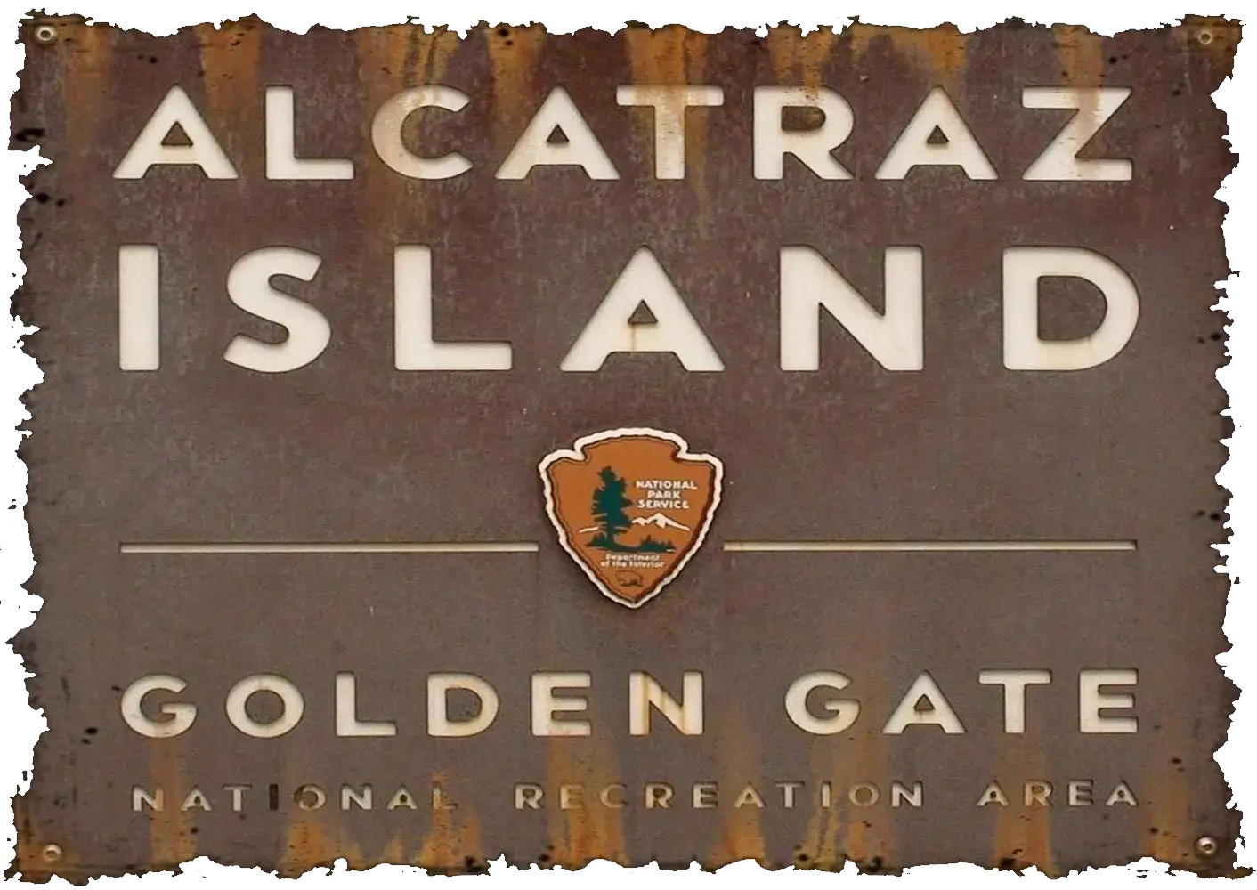Alcatraz Island & Former Federal Penitentiary Logo