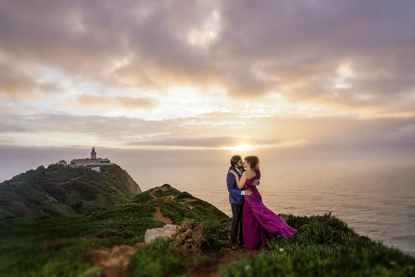 Sunset Moments for Couples at Pena Palace