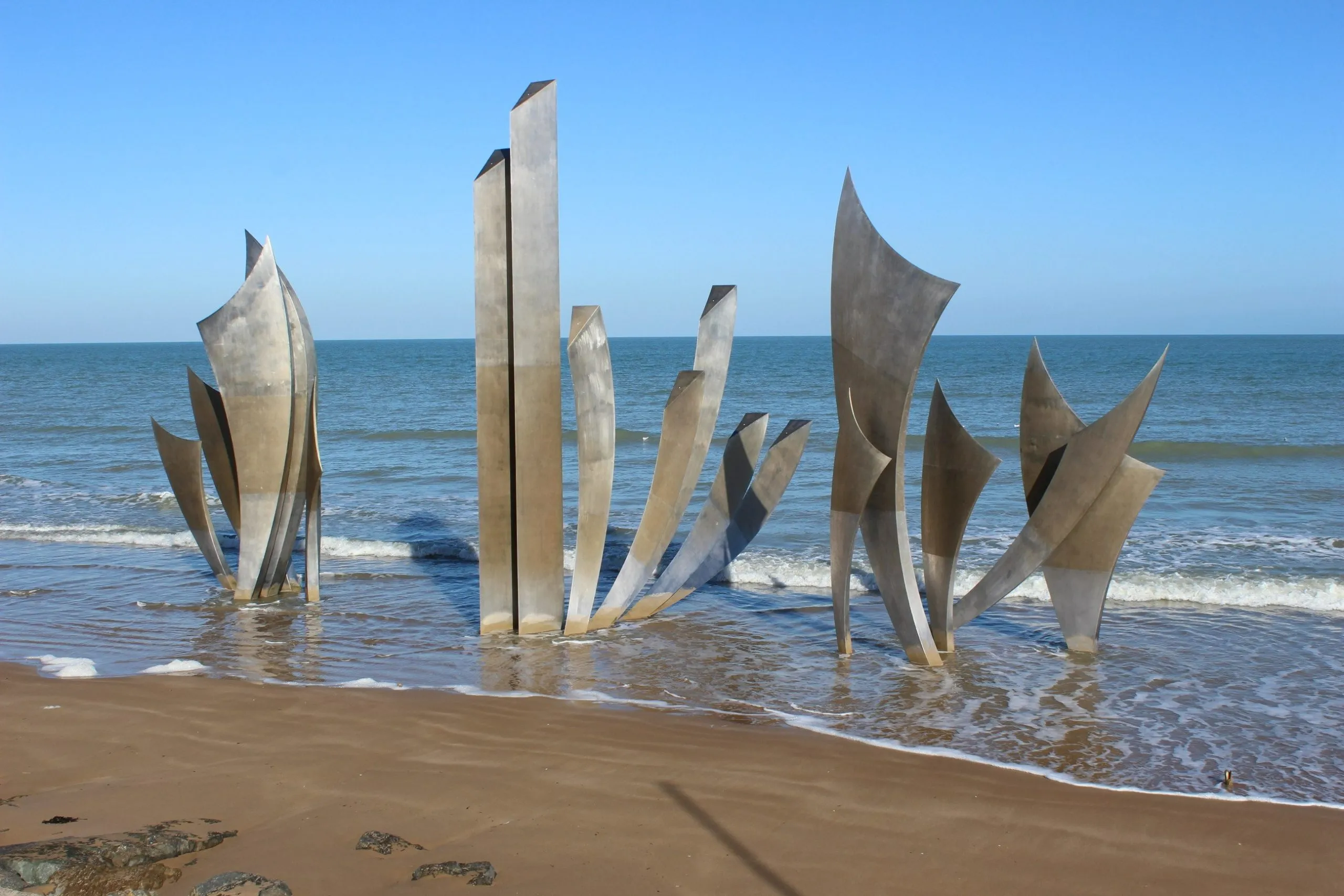 Normandy remembrance route and key memorial stop
