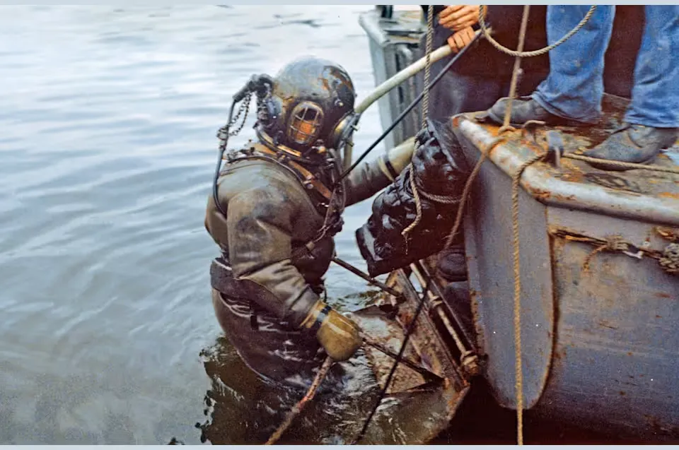 Diver involved in locating the Vasa wreck in 1959