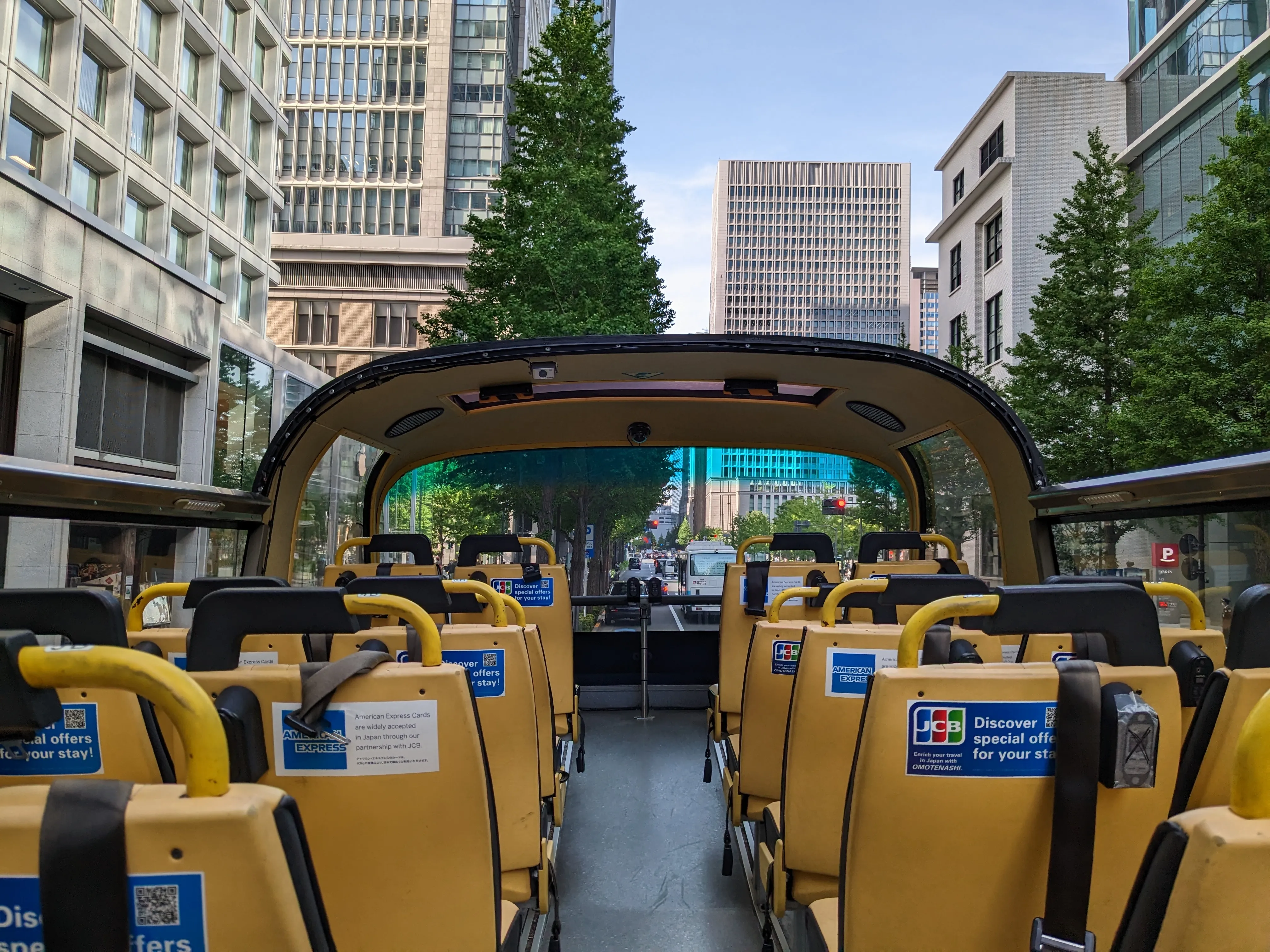 View from Open Top Bus