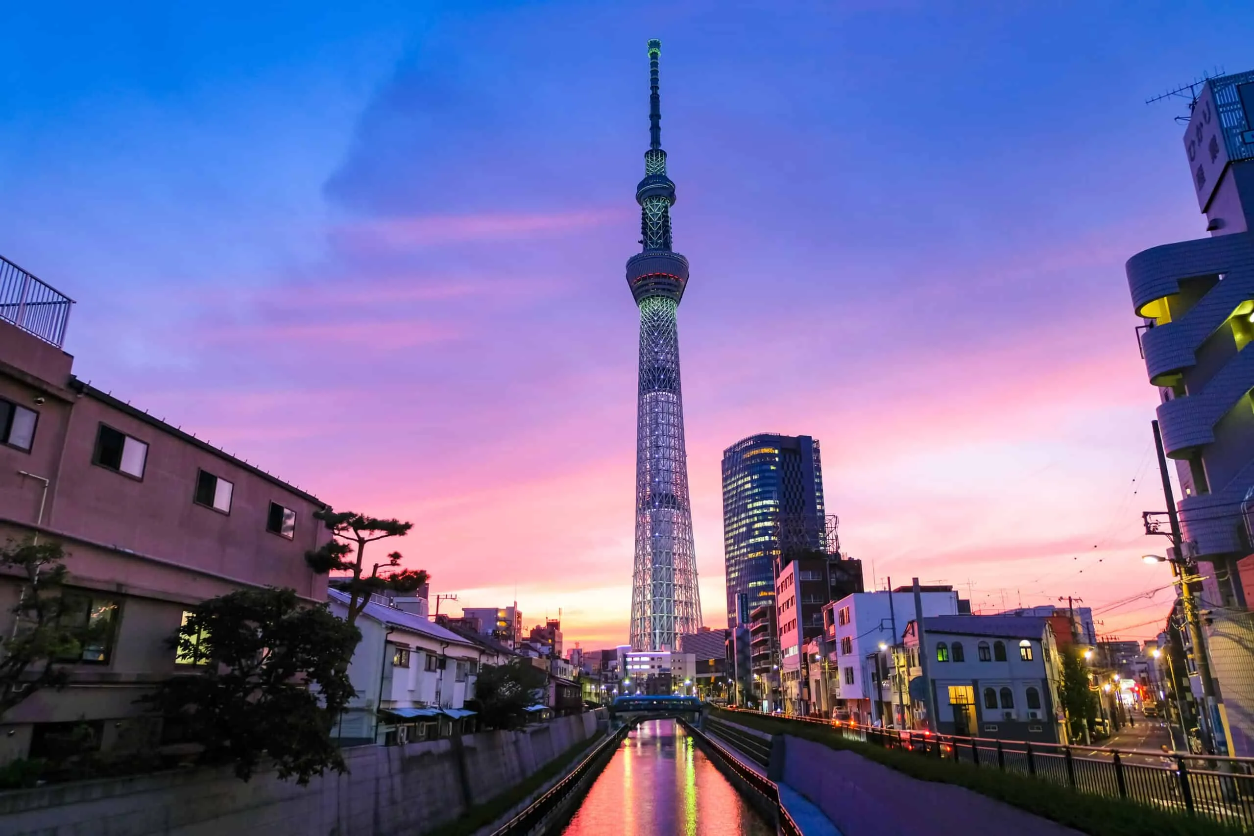 Tokyo Skytree at dawn