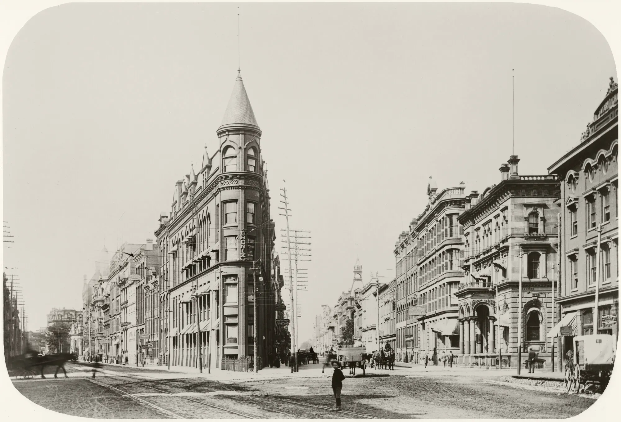 Gooderham Building in Toronto's historic district