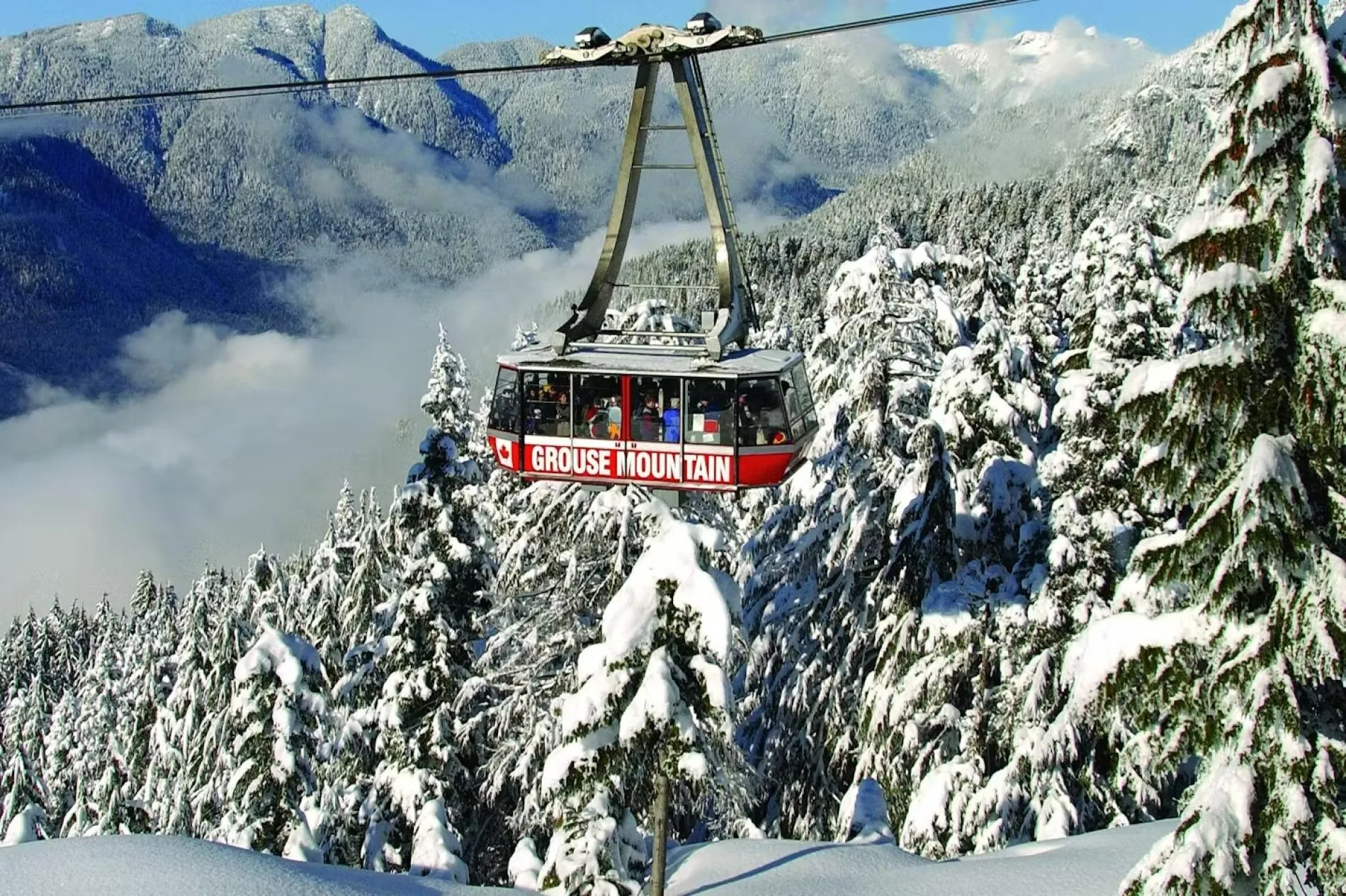 Grouse Mountain Skyride cabin