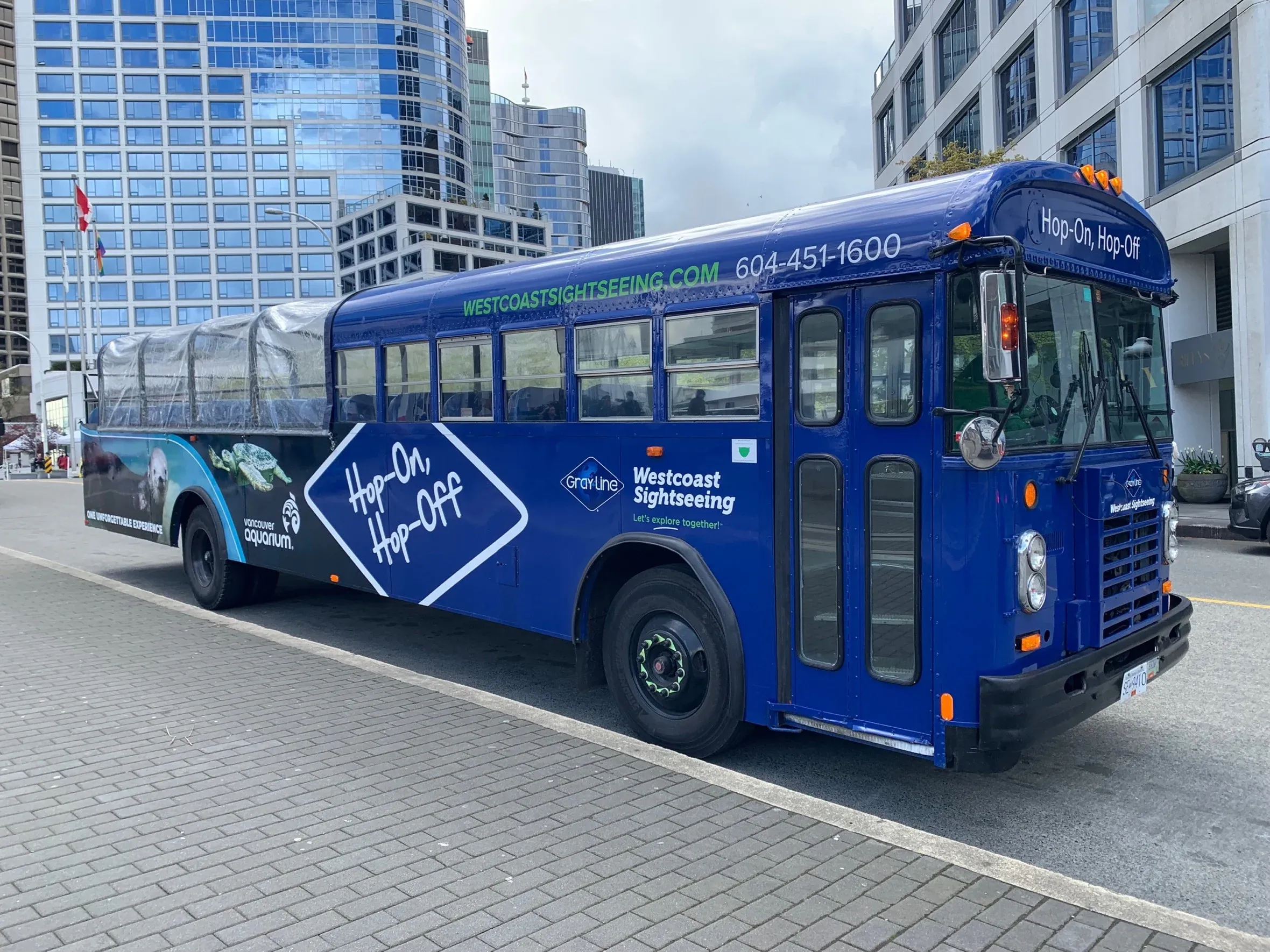 West Coast sightseeing bus