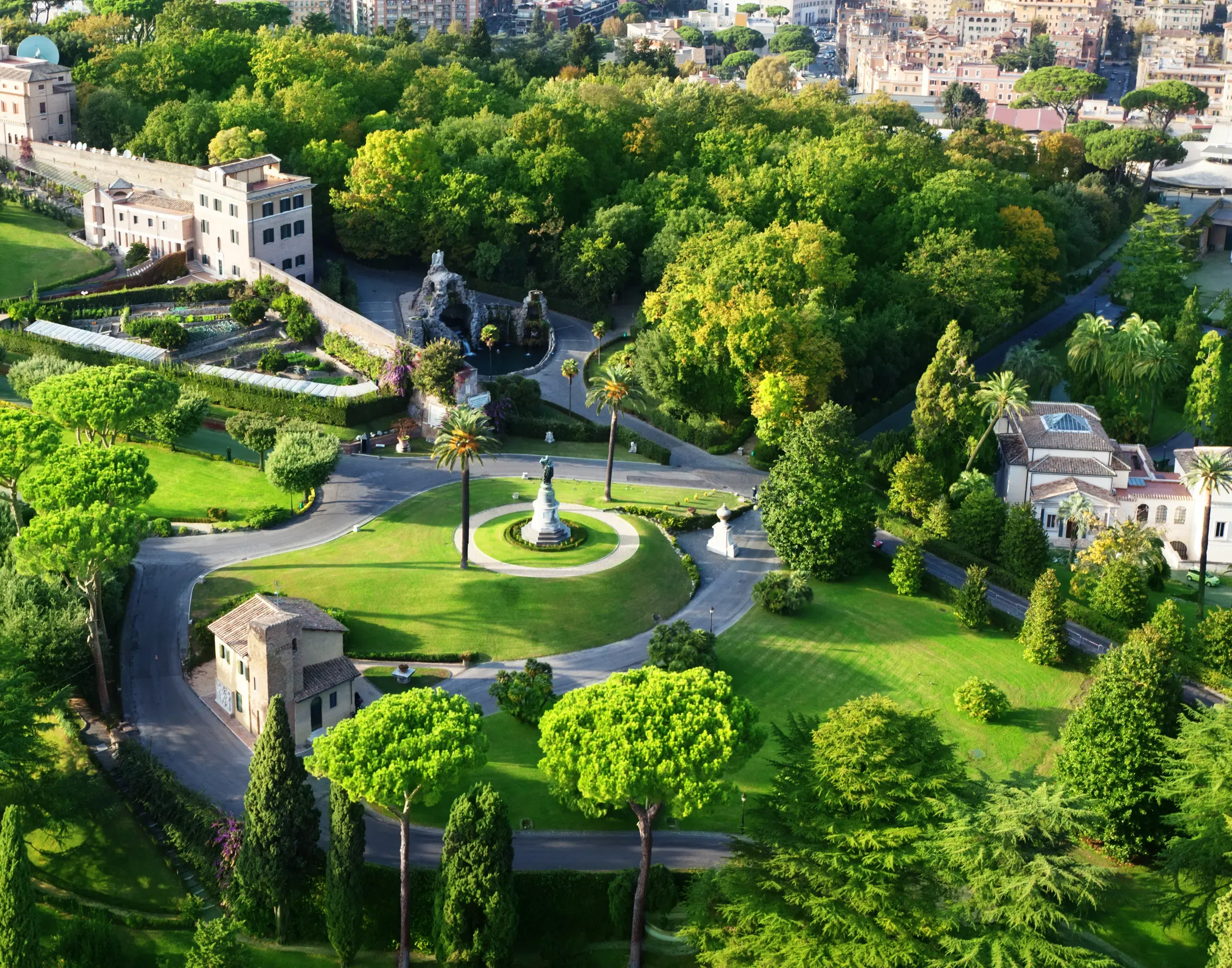 Vatican Museums gardens