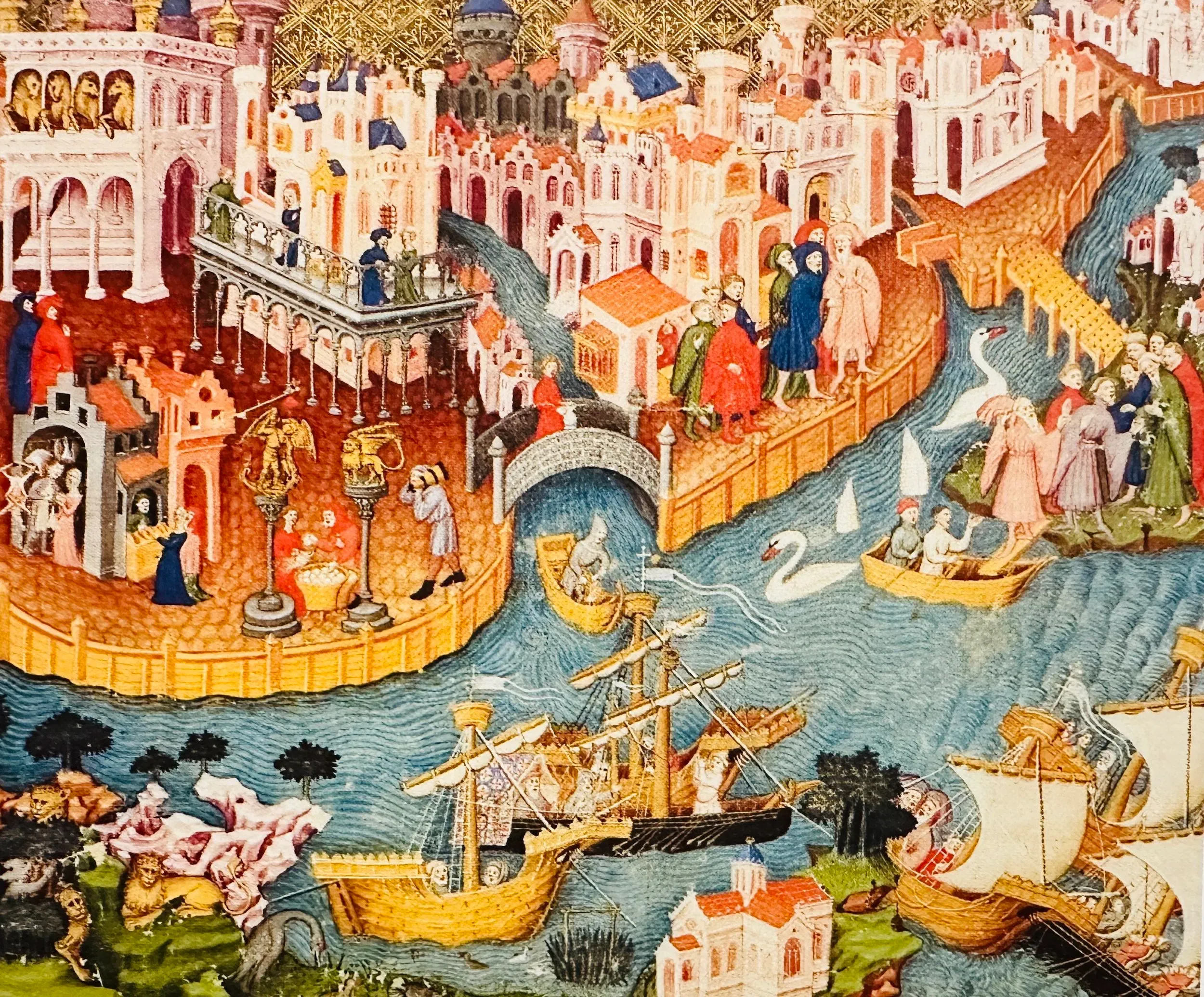 16th-century painting of the area
