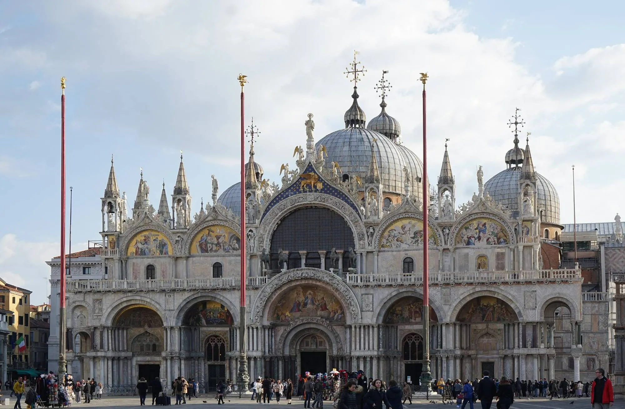 St. Mark’s Basilica facade in Venice