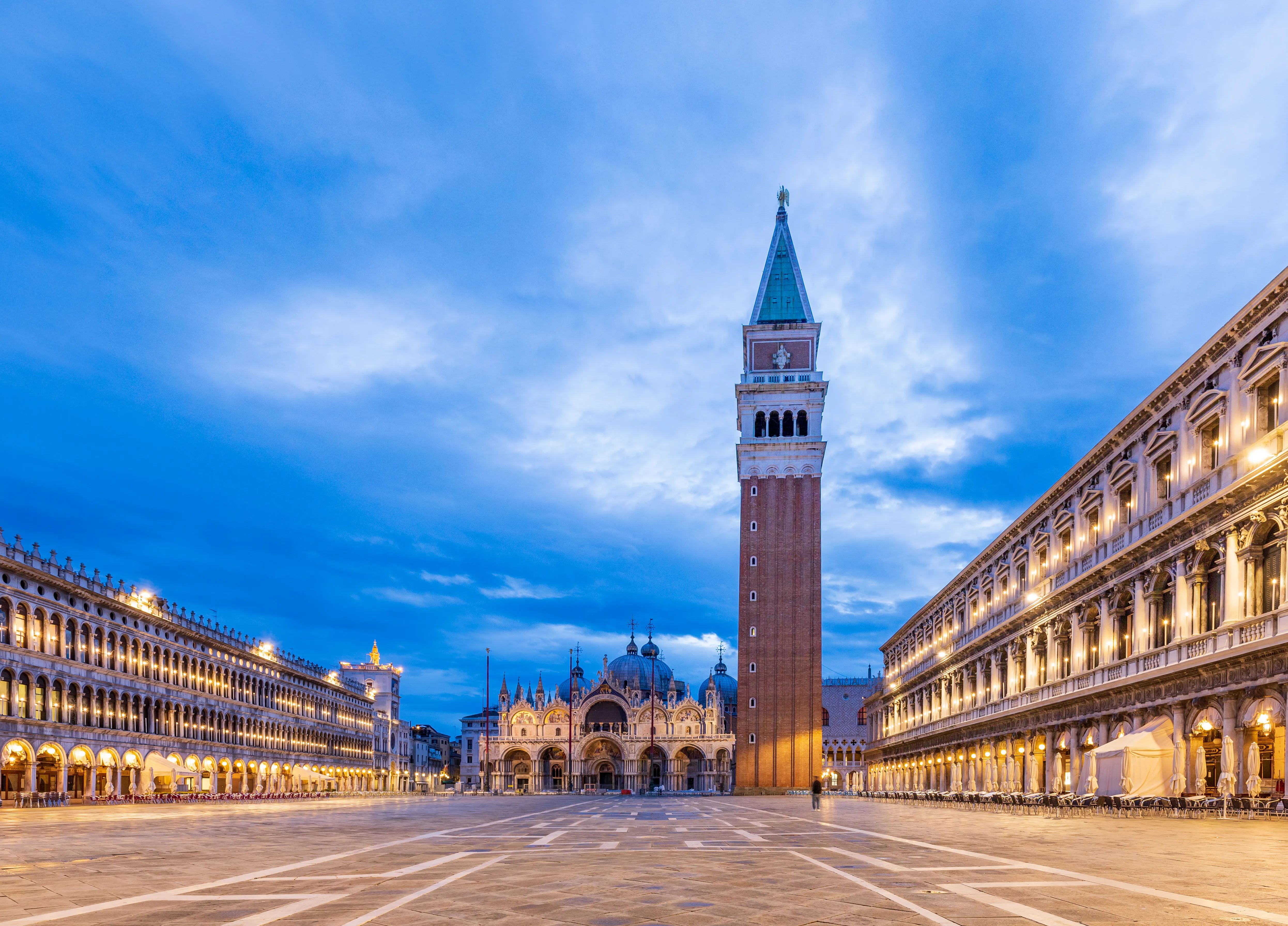 St. Mark’s Square with the Basilica