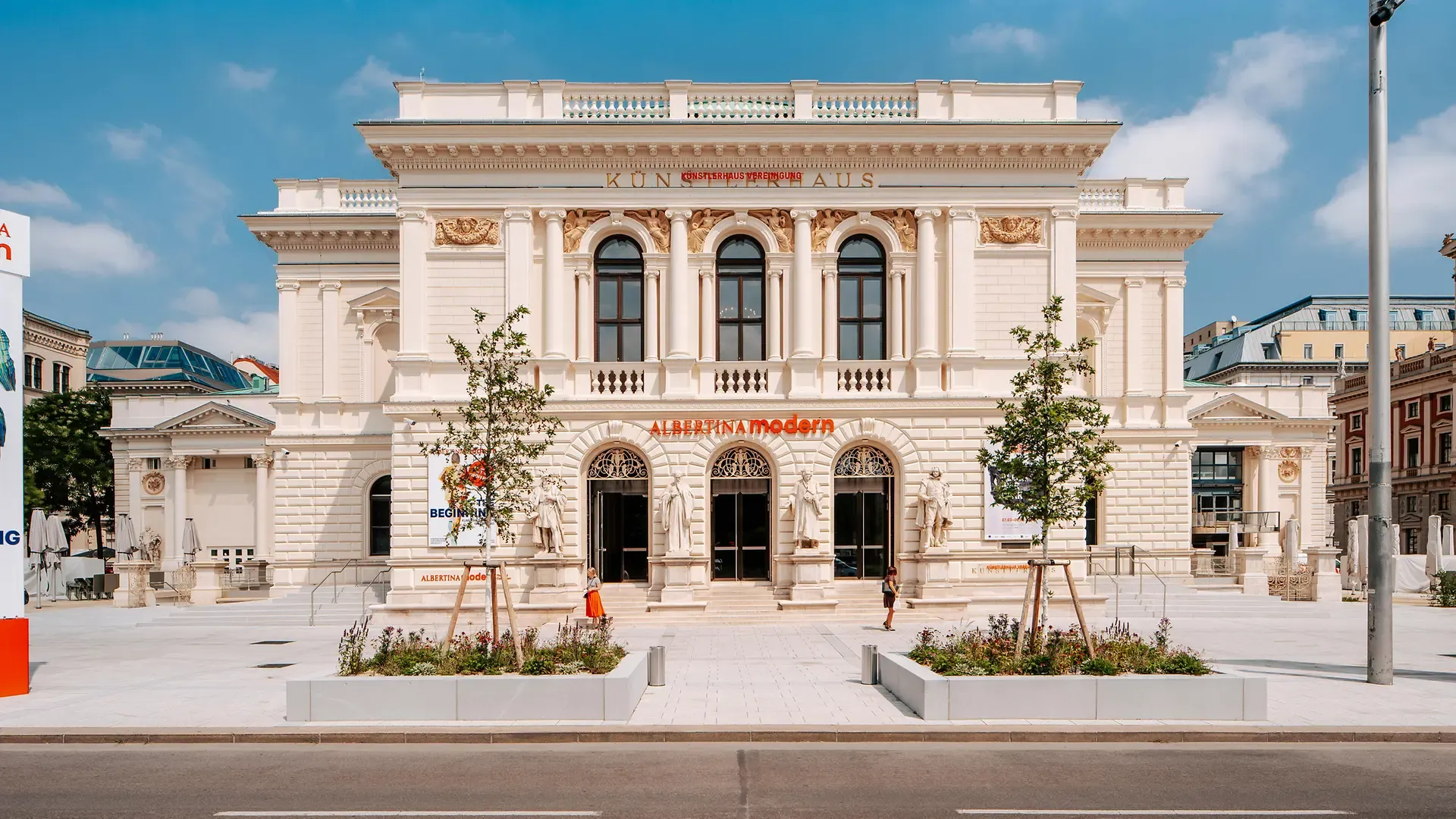 Albertina Modern exterior