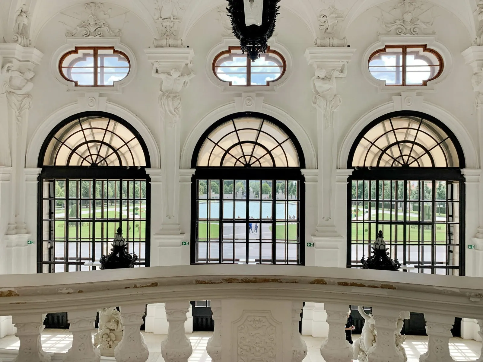 Belvedere Palace gallery interior