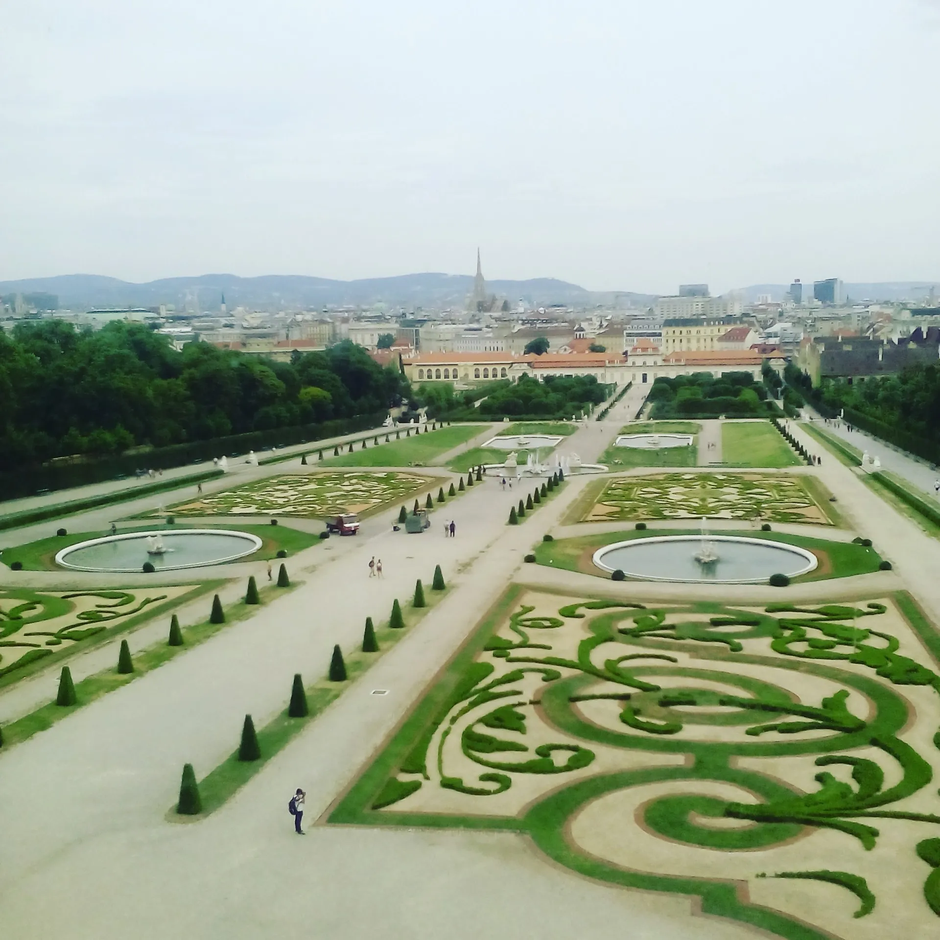 Belvedere Palace gardens