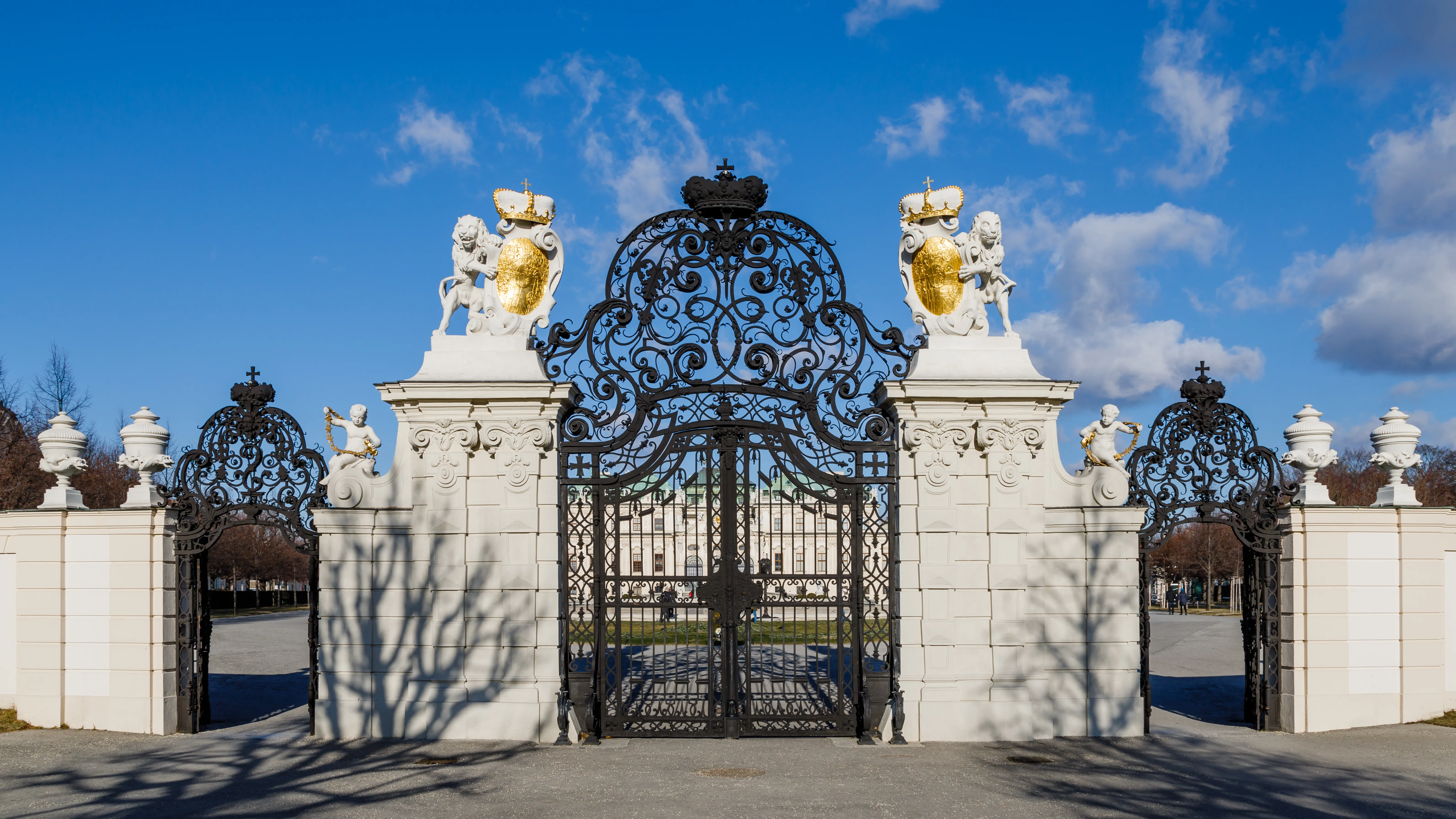 Belvedere Palace gates