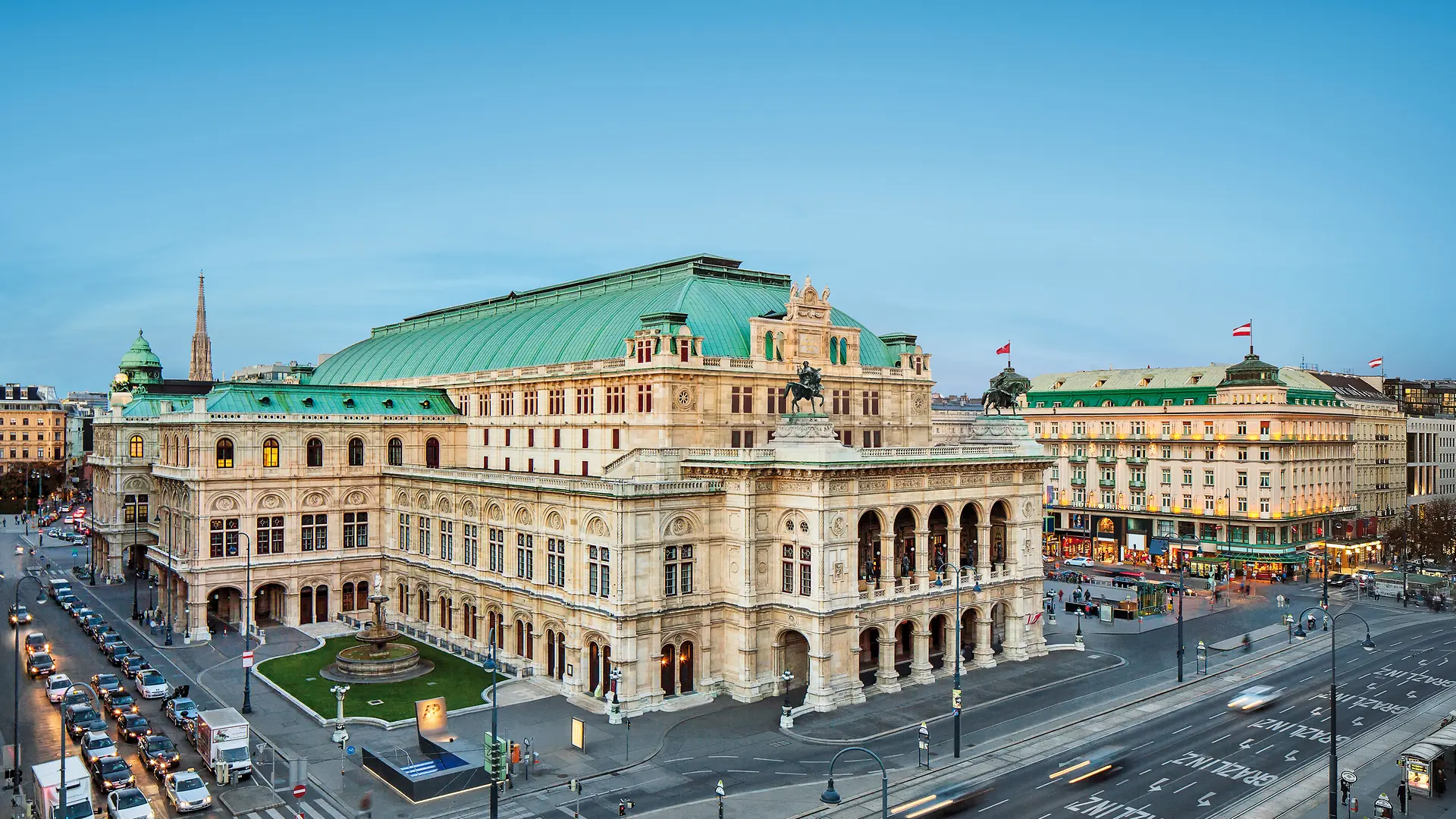 Ringstrasse boulevard in Vienna