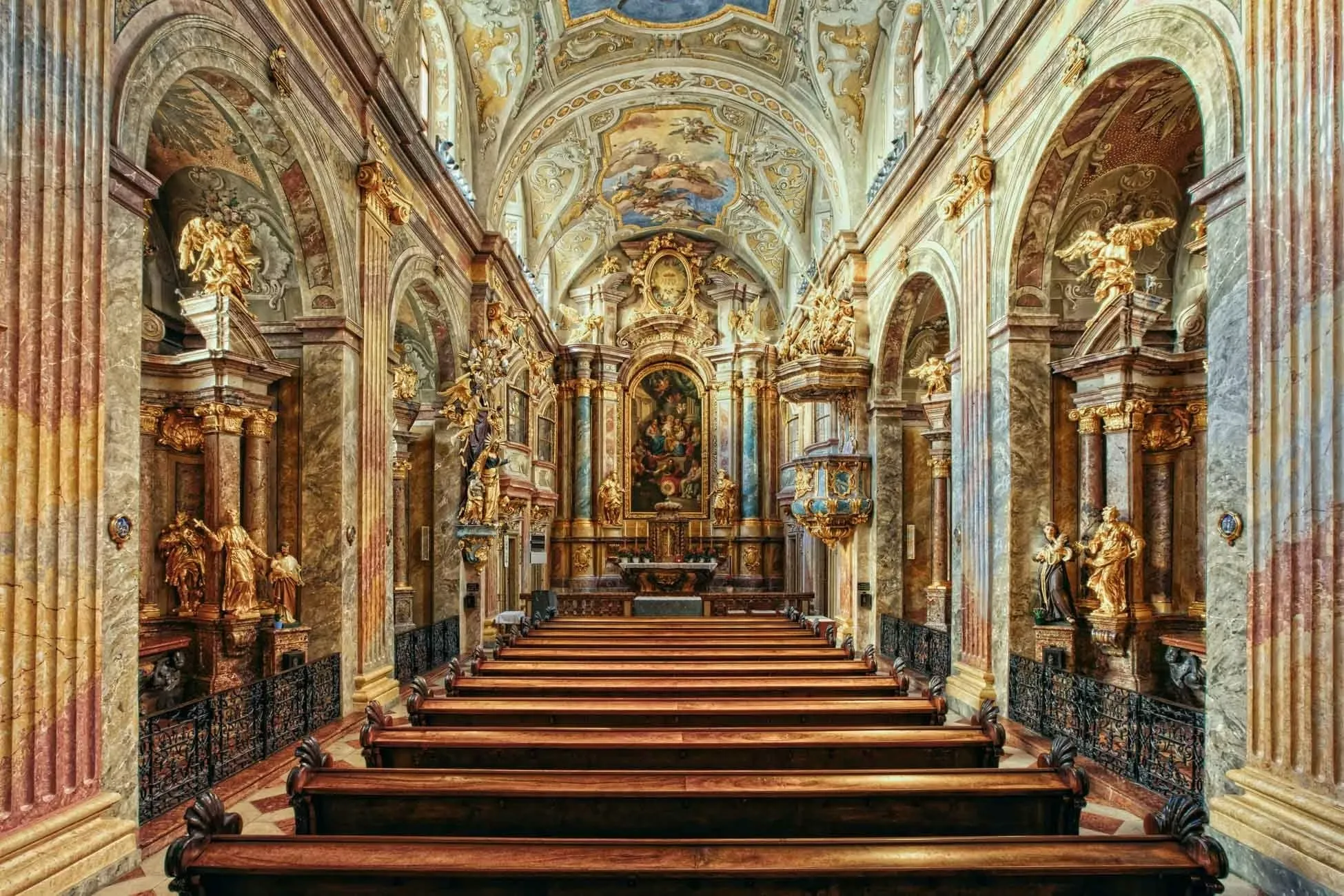 St. Anne's Church nave concert setting
