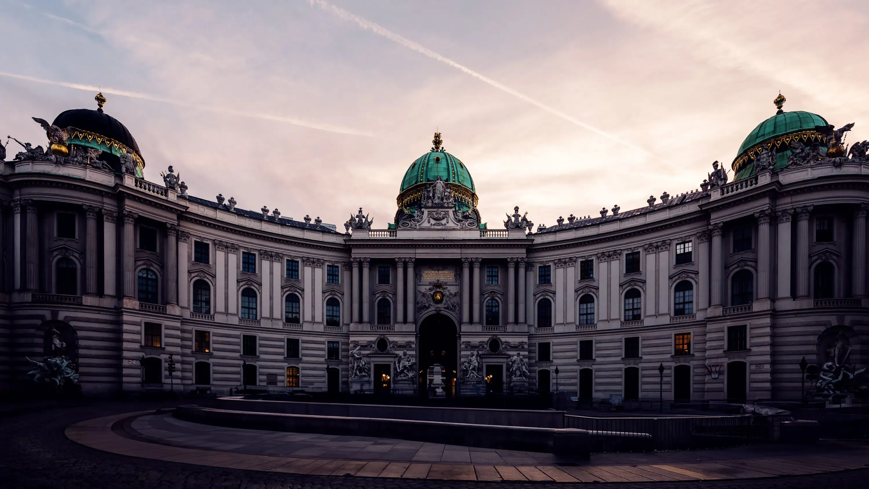 Winter at Hofburg: Imperial Interiors, Crisp Air, and Evening Glow