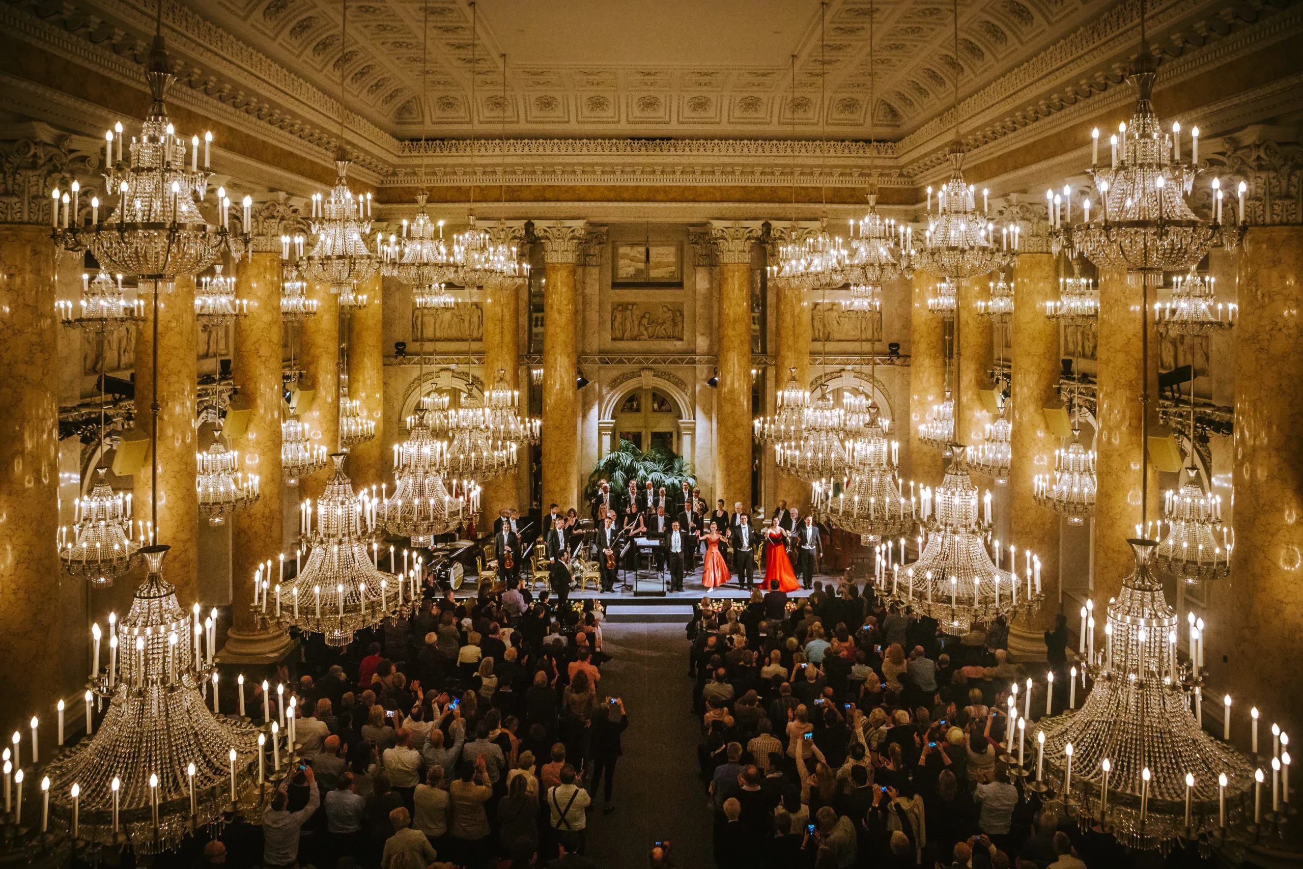 Ceremonial hall inside the Hofburg complex