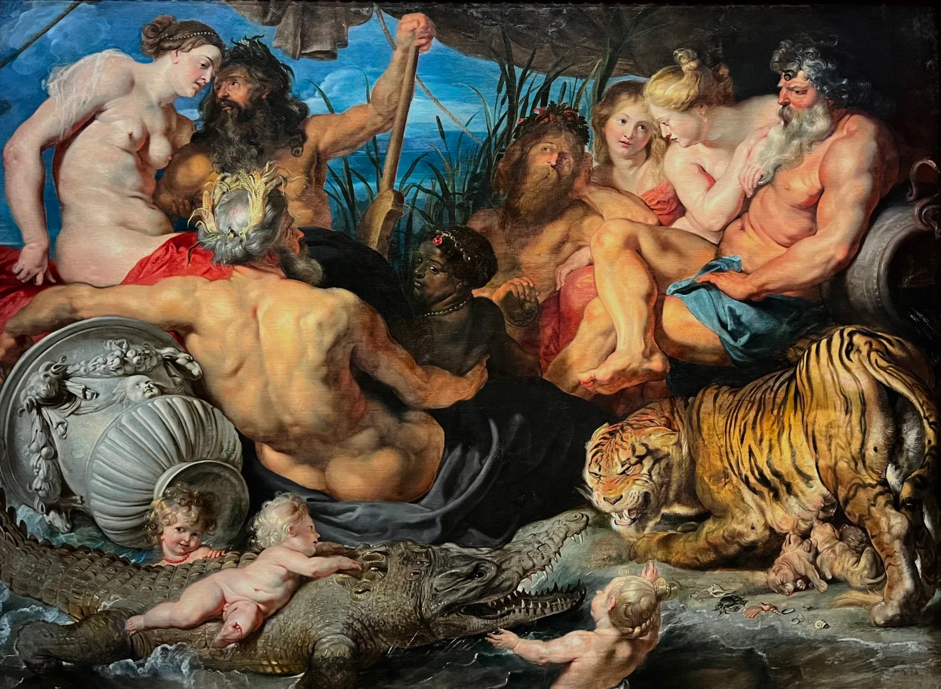 The Four Continents by Peter Paul Rubens