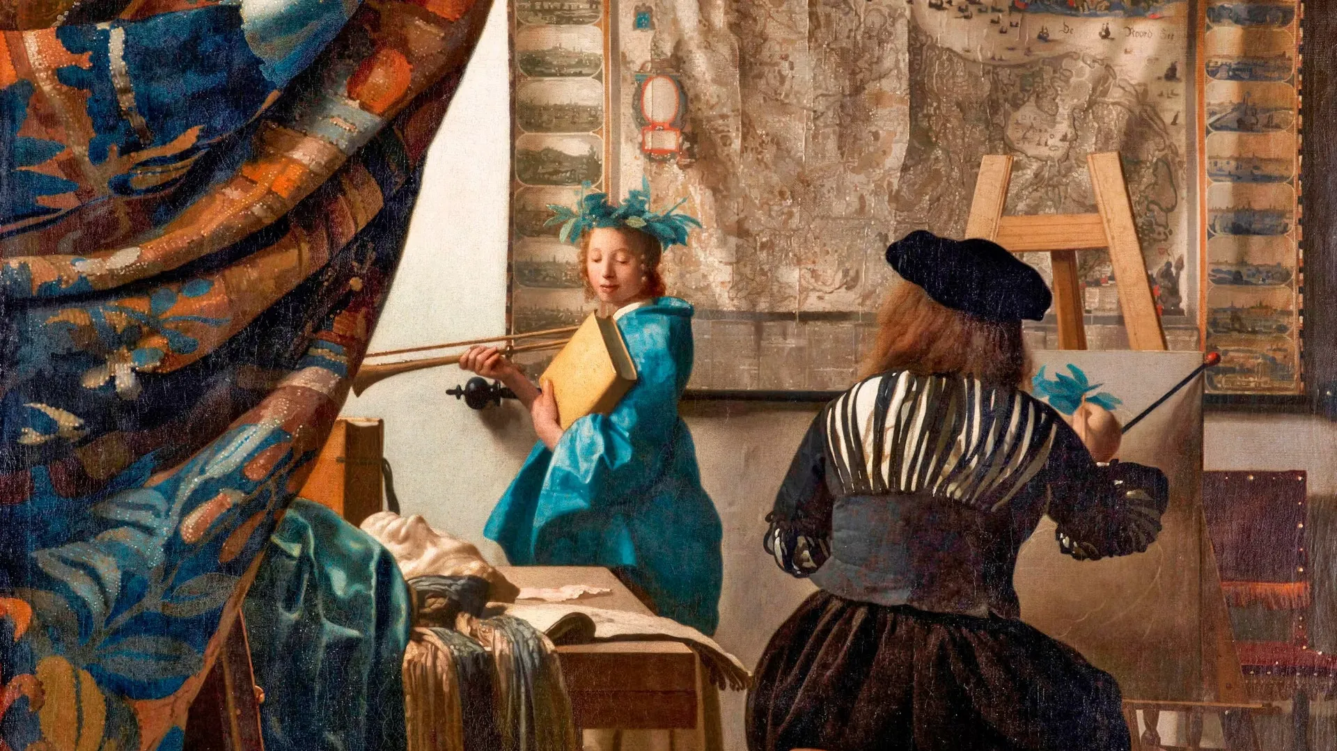 The Allegory of Painting by Johannes Vermeer