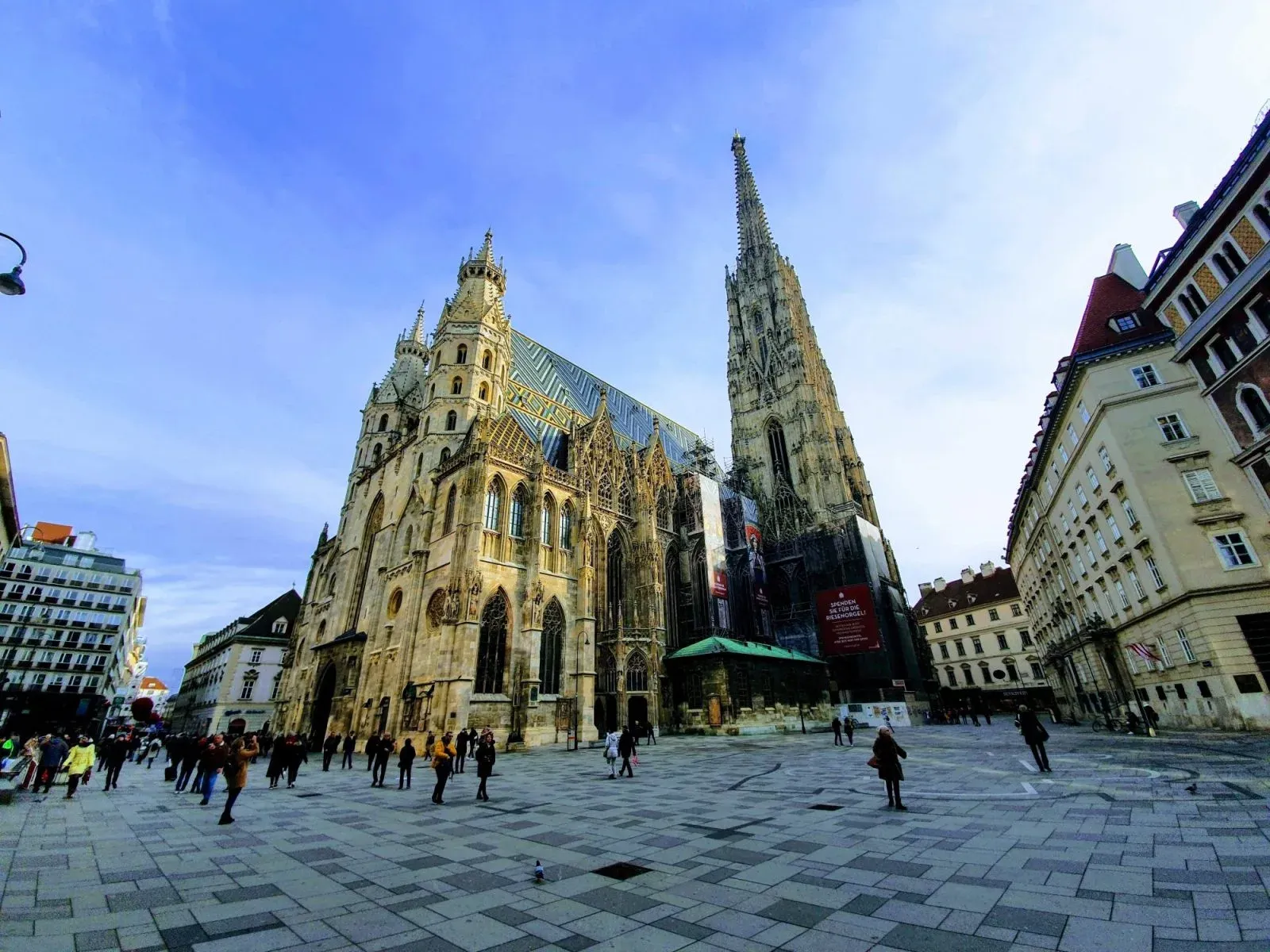 St. Stephen's Cathedral seen from Stephansplatz