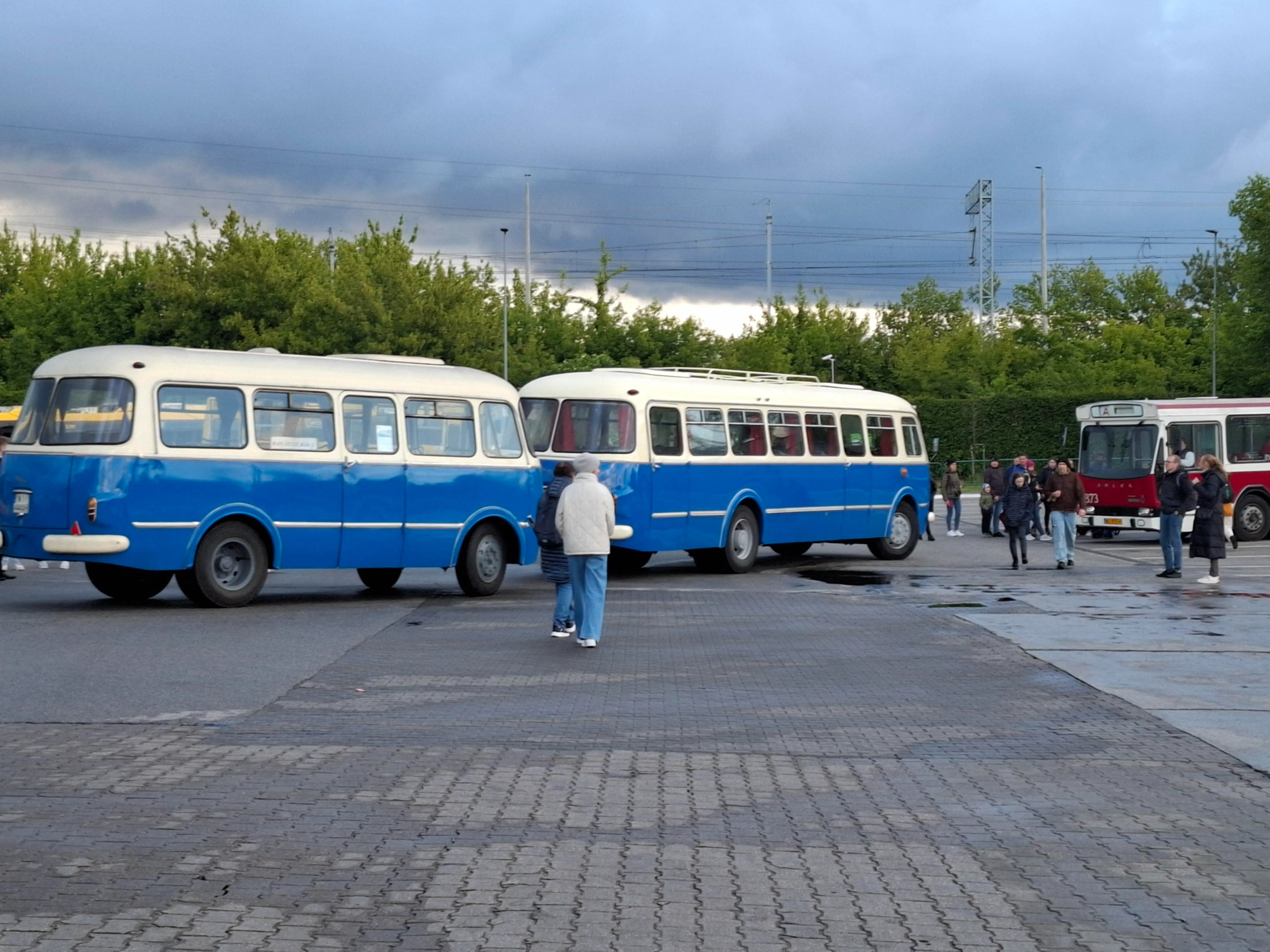 Bus depot